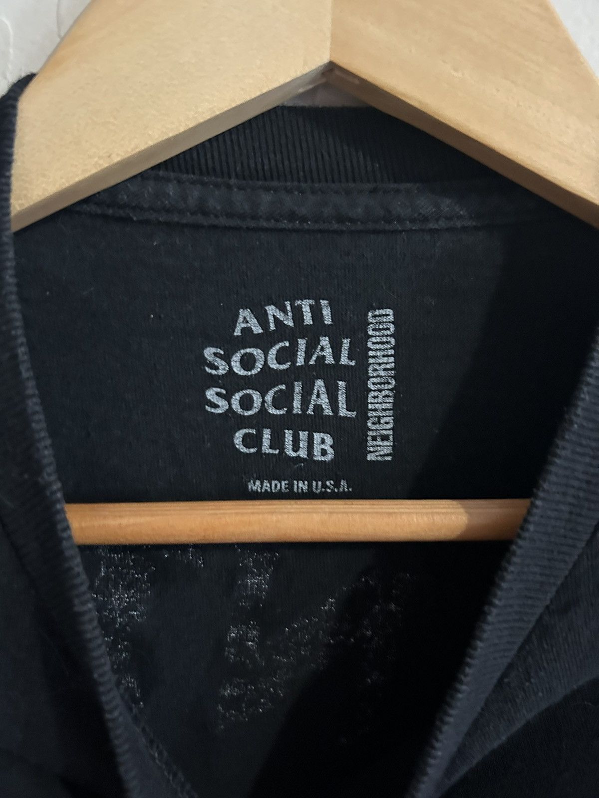 Anti Social Social Club × Neighborhood Anti Social Social Club Neighborhood Shirt Size US M / EU 48-50 / 2 - 2 Thumbnail