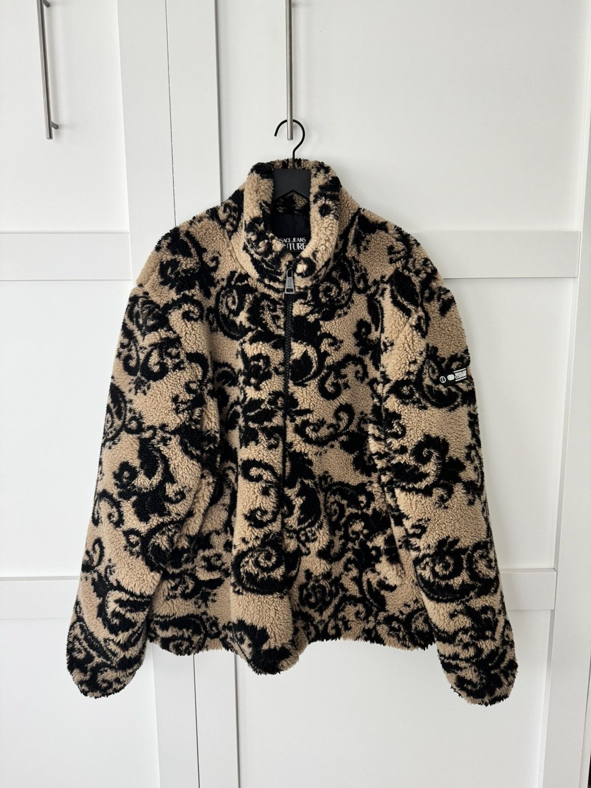 Versace Jeans Couture Versace Jeans Couture Jacquard Tapestry Tech Teddy Jacket Size US XL / EU 56 / 4 - 1 Thumbnail