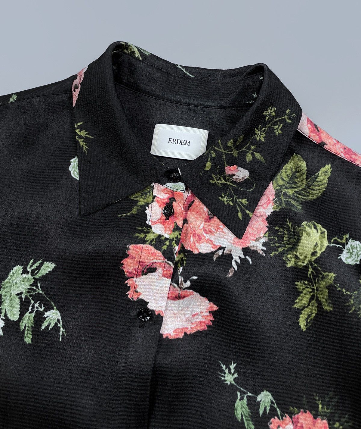 Erdem ERDEM Seersucker Floral Pattern Shirt UK 12 US 8 RRP 1595$ Size M / US 6-8 / IT 42-44 - 6 Thumbnail