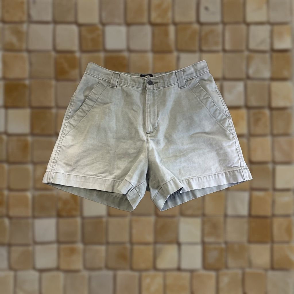 Lee LEE Casuals Chino Shorts Size 8 Medium Green Women Size 30" / US 8 / IT 44 - 1 Thumbnail
