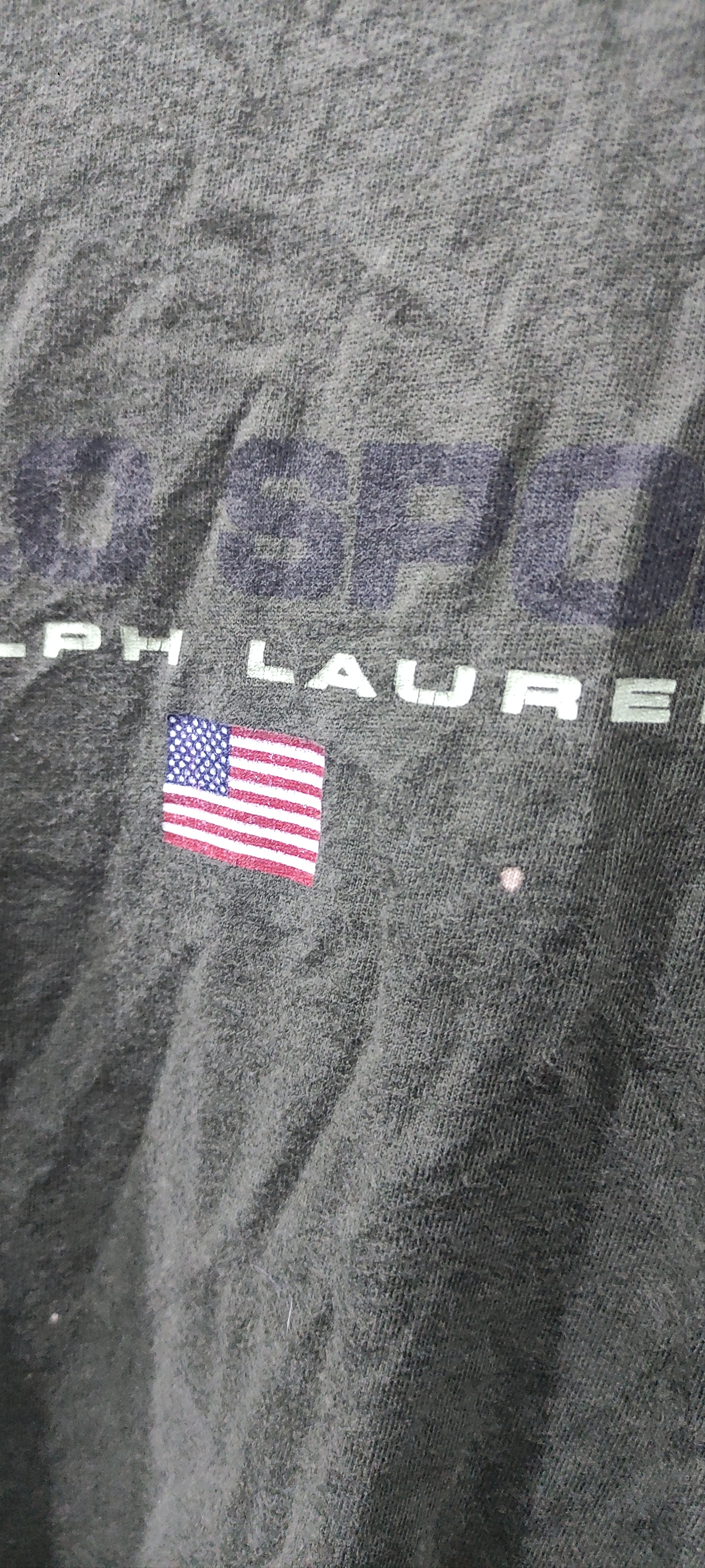 Polo Ralph Lauren Polo sport vintage 90's t-shirt Large size Army green Size US L / EU 52-54 / 3 - 3 Thumbnail