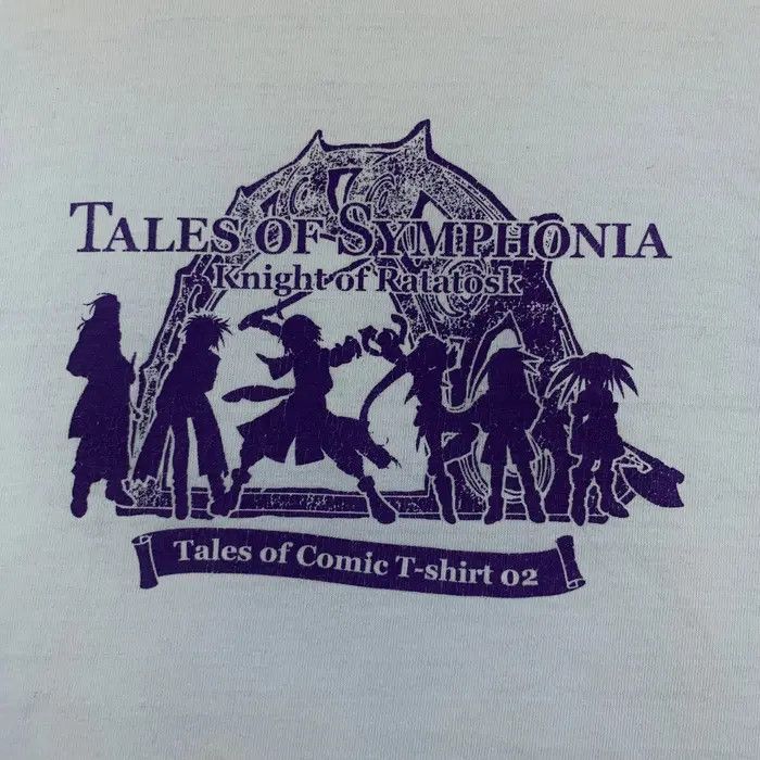 Vintage Vintage TALES OF SYMPHONIA Knight Of Ratatosk Tee Shirt Size US M / EU 48-50 / 2 - 4 Thumbnail