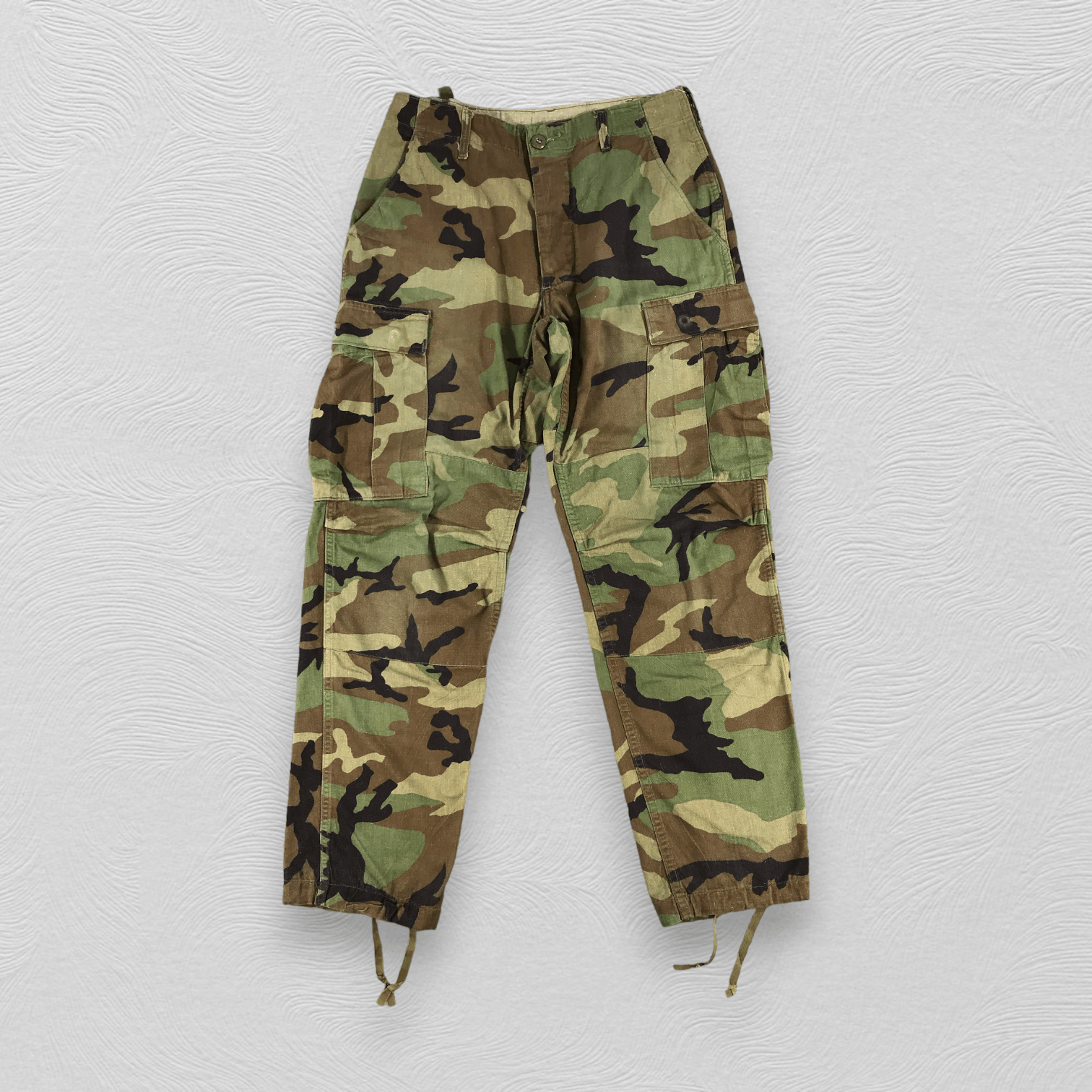 Vintage Military Cargo Pants Multi Pocket Tactical Bondage Trousers Size US 30 / EU 46 - 1 Thumbnail