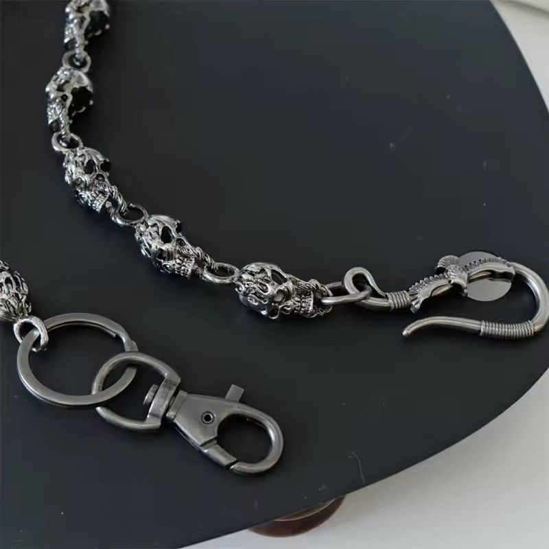 Jewelry Skull Wallet Chain, Pants Chain Size ONE SIZE - 3 Thumbnail