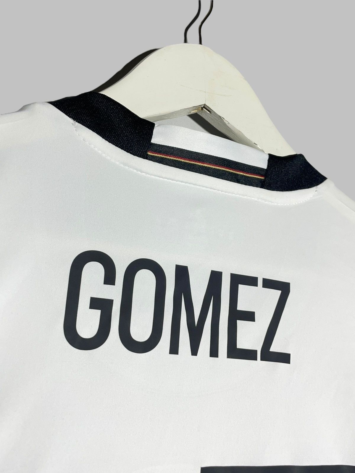 Adidas #23 Mario Gomez Germany 2016/17 Home Football Shirt Jersey Size US XL / EU 56 / 4 - 14 Thumbnail