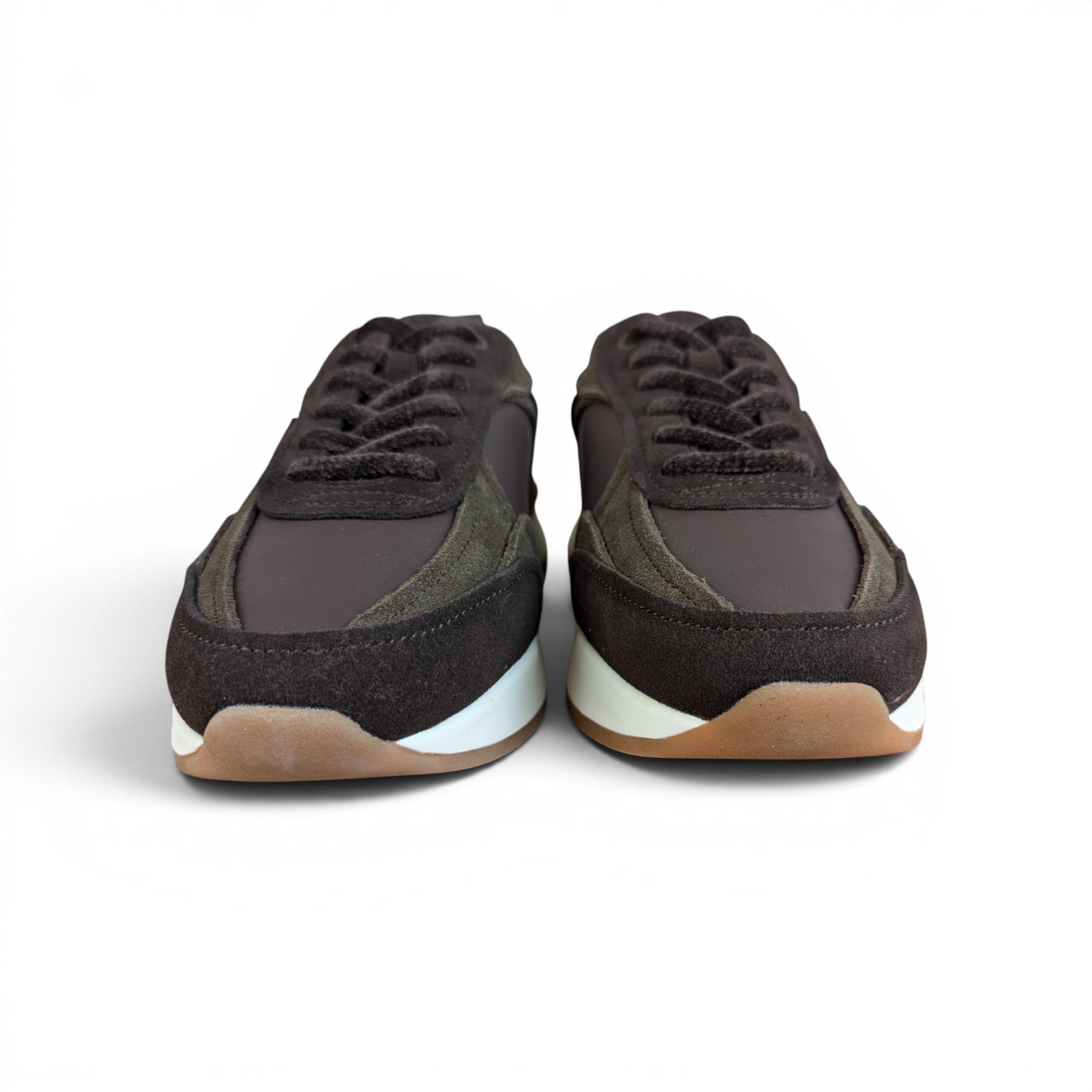 Hugo Boss HUGO BOSS SUEDE BORDEAUX SNEAKERS Size US 7 / IT 37 - 2 Thumbnail