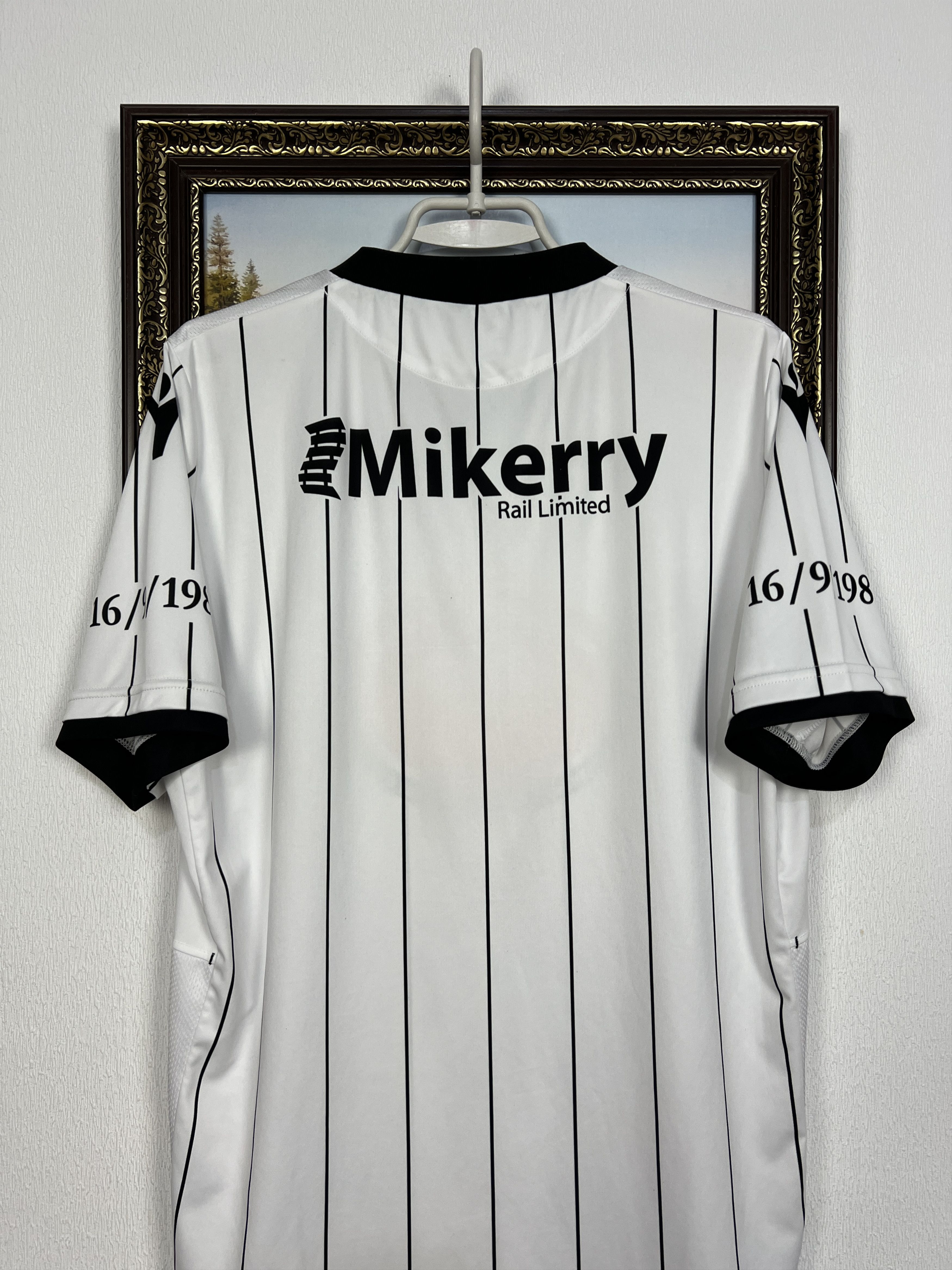 Macron Merthyr Town Football Shirts Soccer White Macron Mens Trikot Size US XXL / EU 58 / 5 - 11 Thumbnail