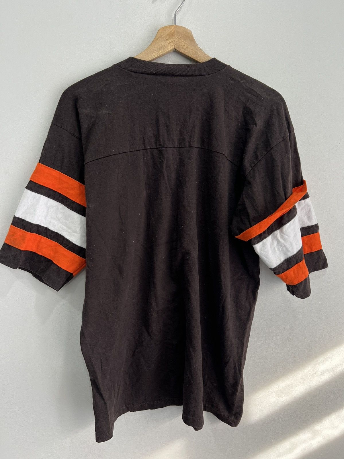 Vintage Vintage Cleveland Browns Shirt Tee football nfl champion Size US L / EU 52-54 / 3 - 3 Thumbnail