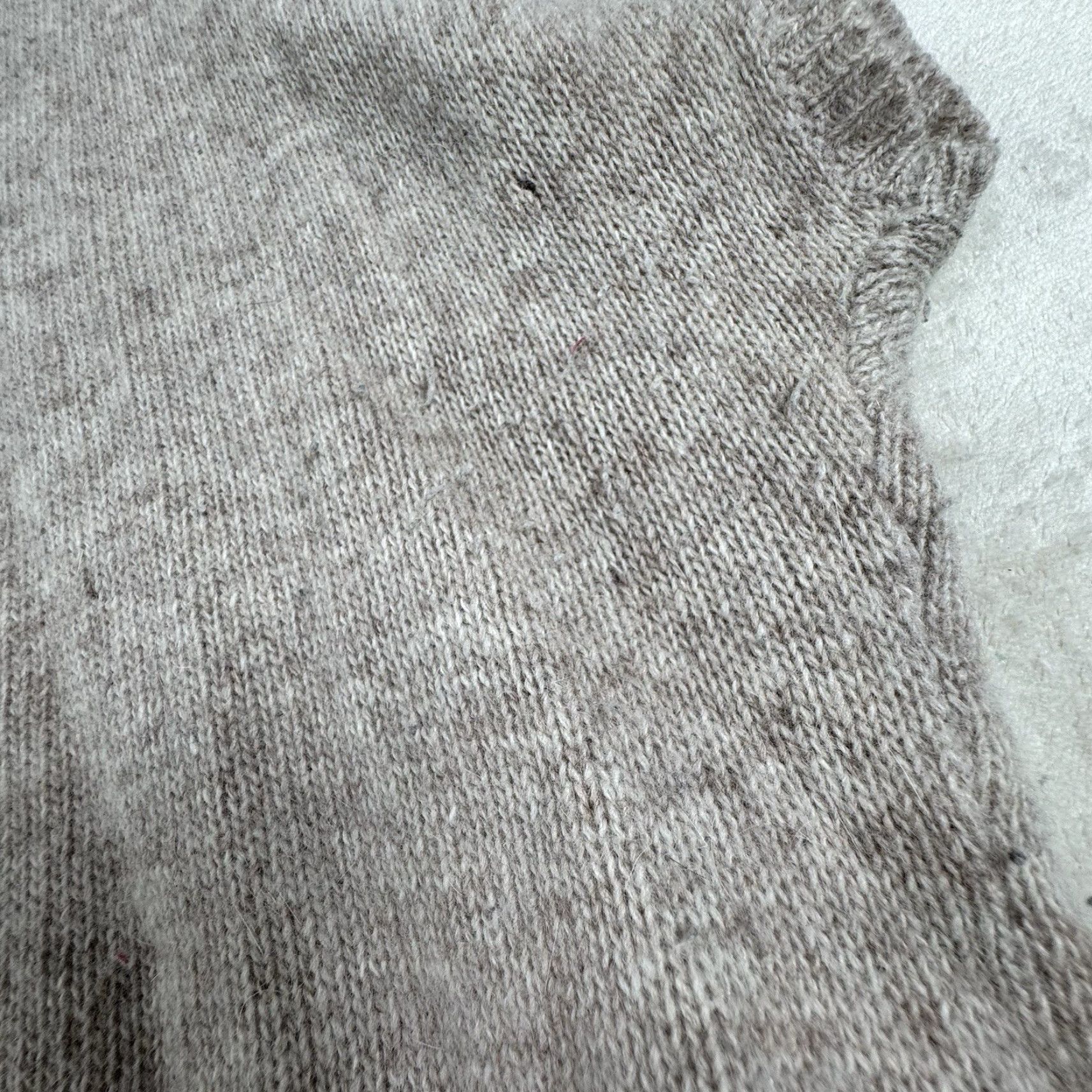 Vintage VINTAGE Beldoch Popper Womens Pullover Sweater M Gray Short Sleeve Wool Angora Embroidered Knit Pulsator? Size M / US 6-8 / IT 42-44 - 4 Thumbnail