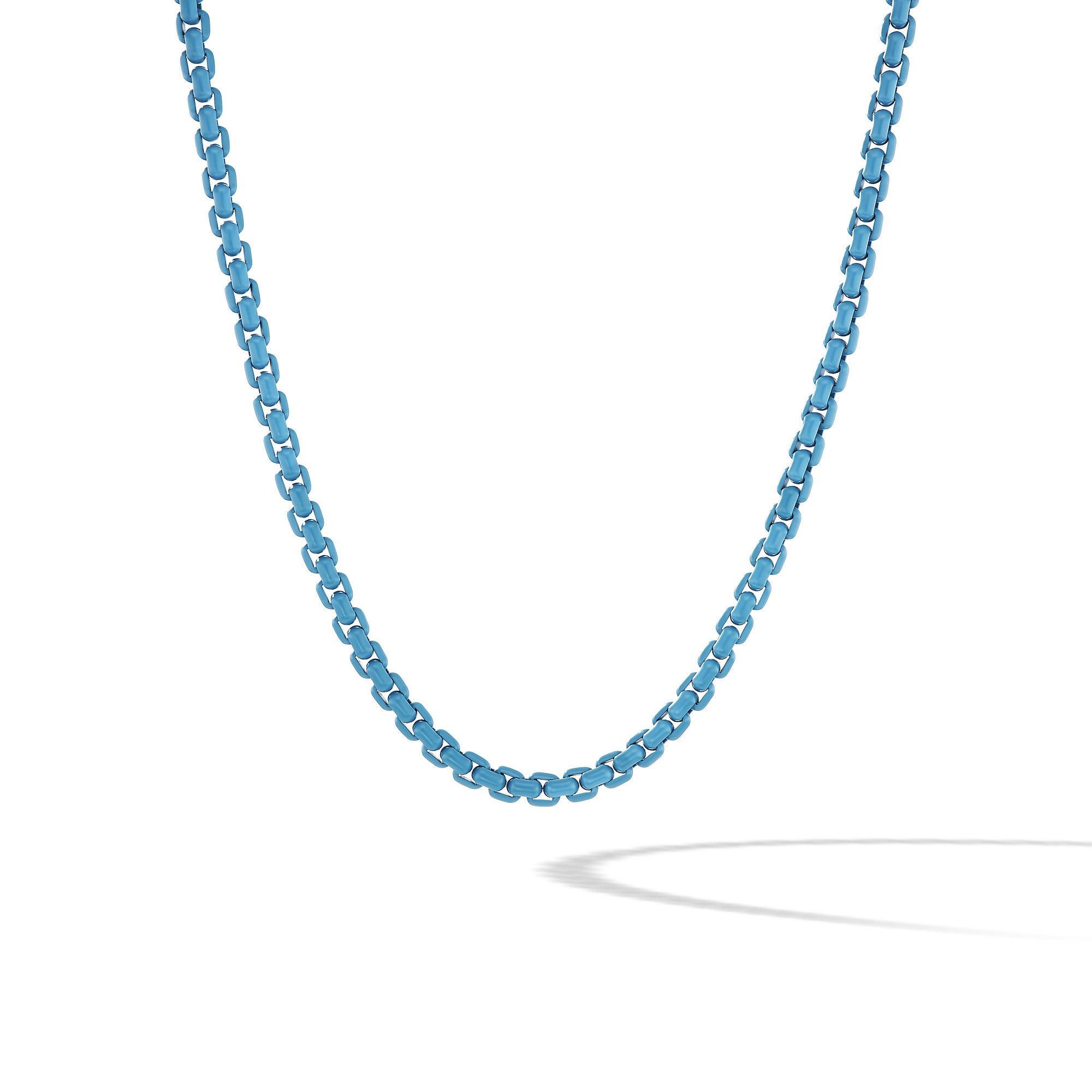 David Yurman o1w1db10525 N17517 Necklace in Blue Acrylic with 14K Gold Size ONE SIZE - 1 Thumbnail