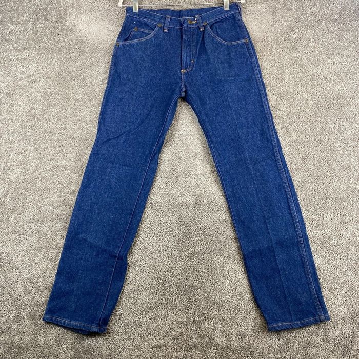 Wrangler Wrangler Regular Fit Straight Jeans Men's 30x30 Blue 5-Pocket ...