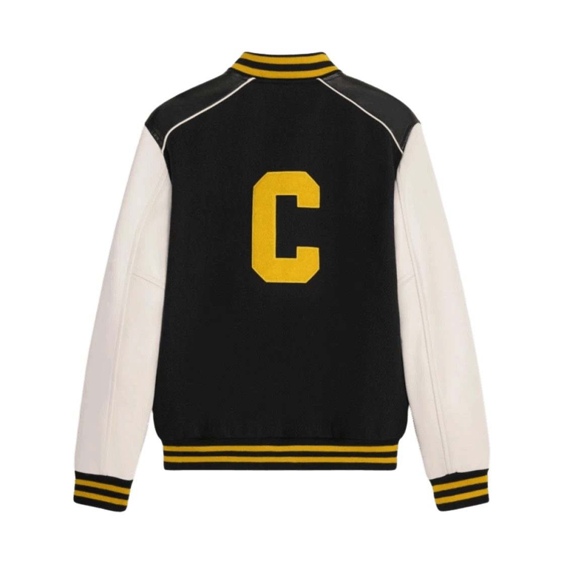 Celine o1bcso1str0925 2V56D896C Classic Teddy Jacket in Noir/Jaune Size US L / EU 52-54 / 3 - 2 Thumbnail