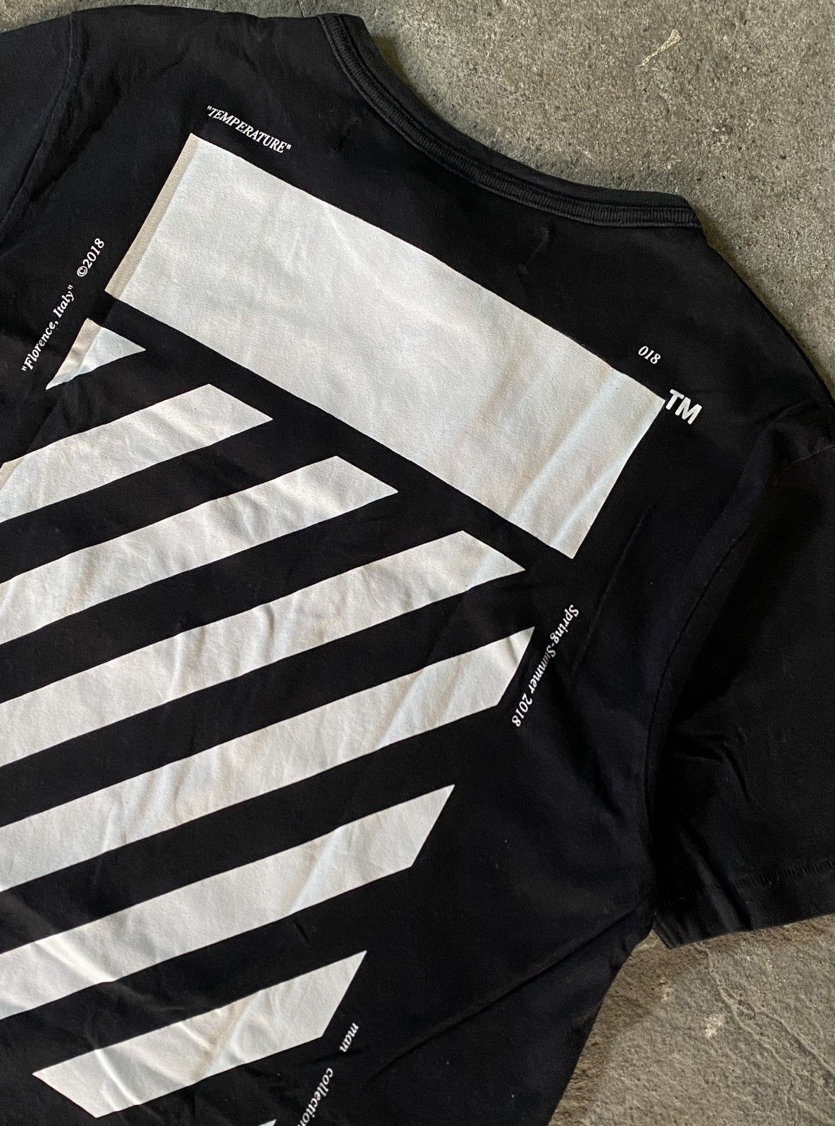 Off-White Off-White Temperature T-Shirt Size US S / EU 44-46 / 1 - 3 Thumbnail