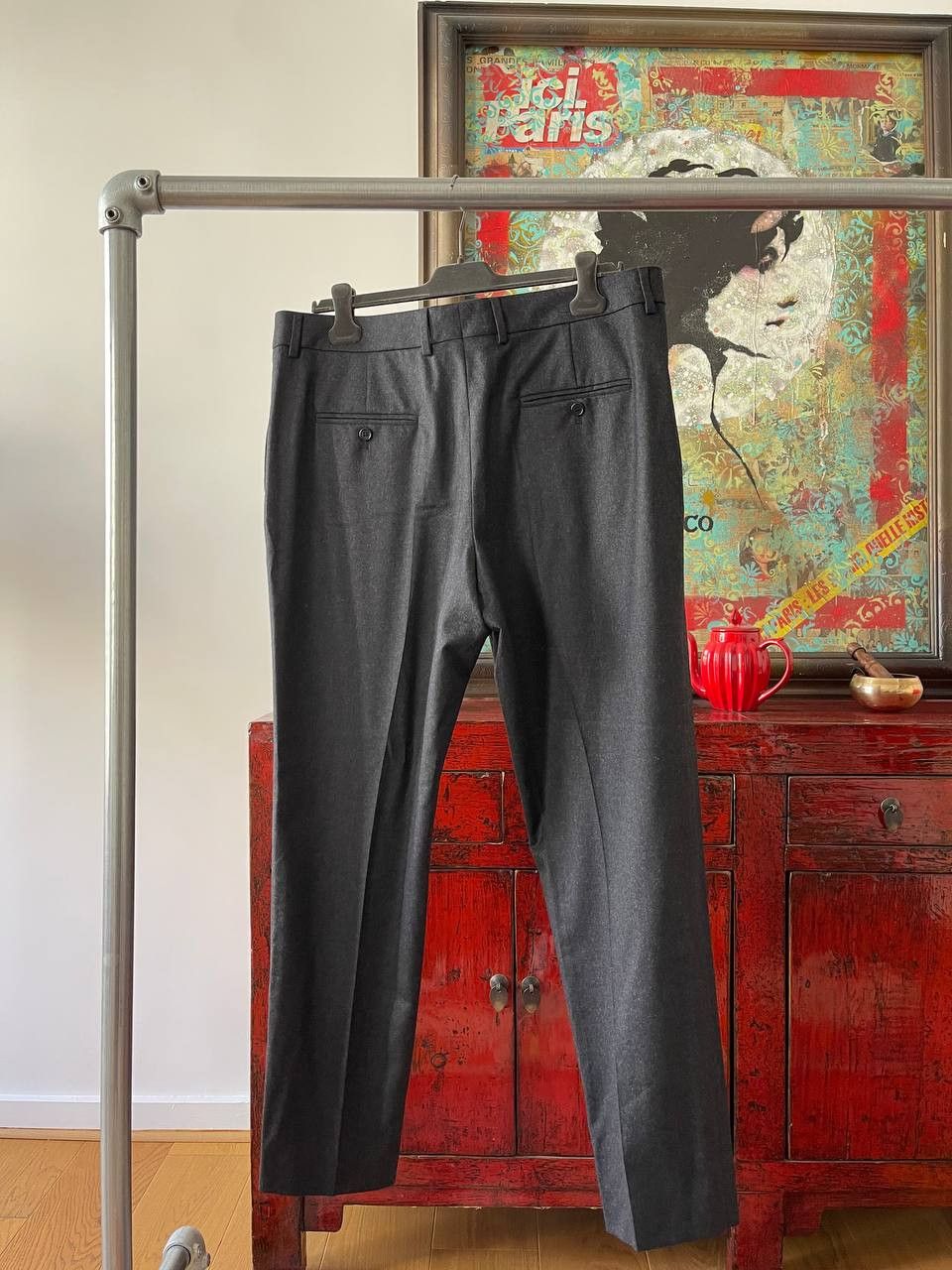 Celine Celine Casual Wool Pants Size US 38 / EU 54 - 3 Thumbnail