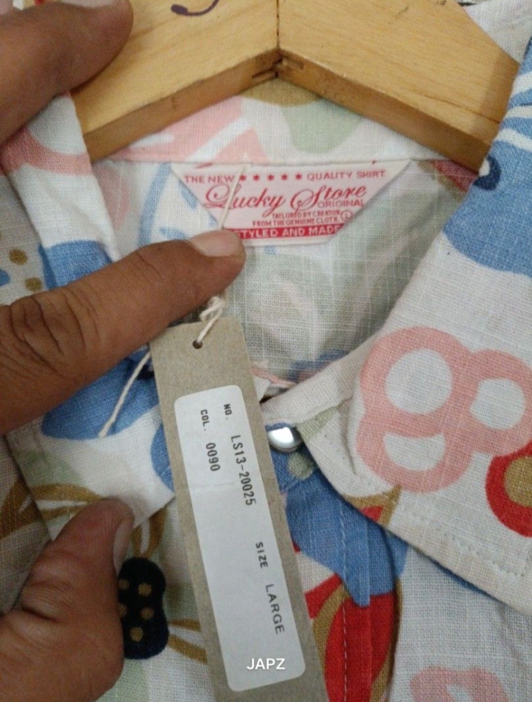 Lucky Brand Lucky store linen Hawaiian button shirt Size US L / EU 52-54 / 3 - 5 Thumbnail