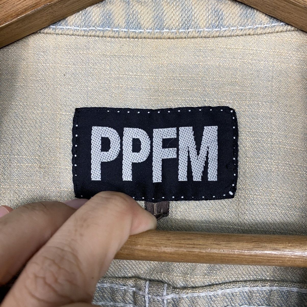 PPFM PPFM ditressed design denim jacket Size US M / EU 48-50 / 2 - 15 Thumbnail