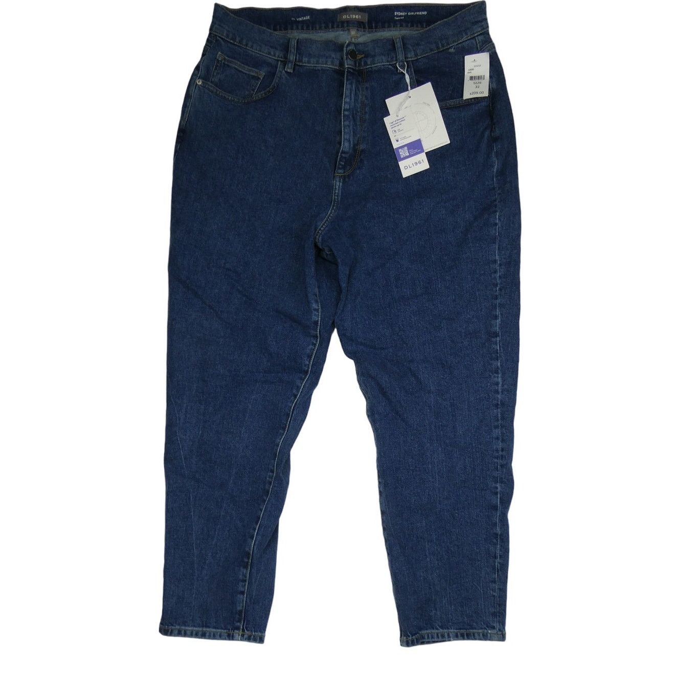 DL1961 DL1961 women's jeans. Sydney Girlfriend Tapered, 32, NEW Size 32" / US 10 / IT 46 - 1 Thumbnail