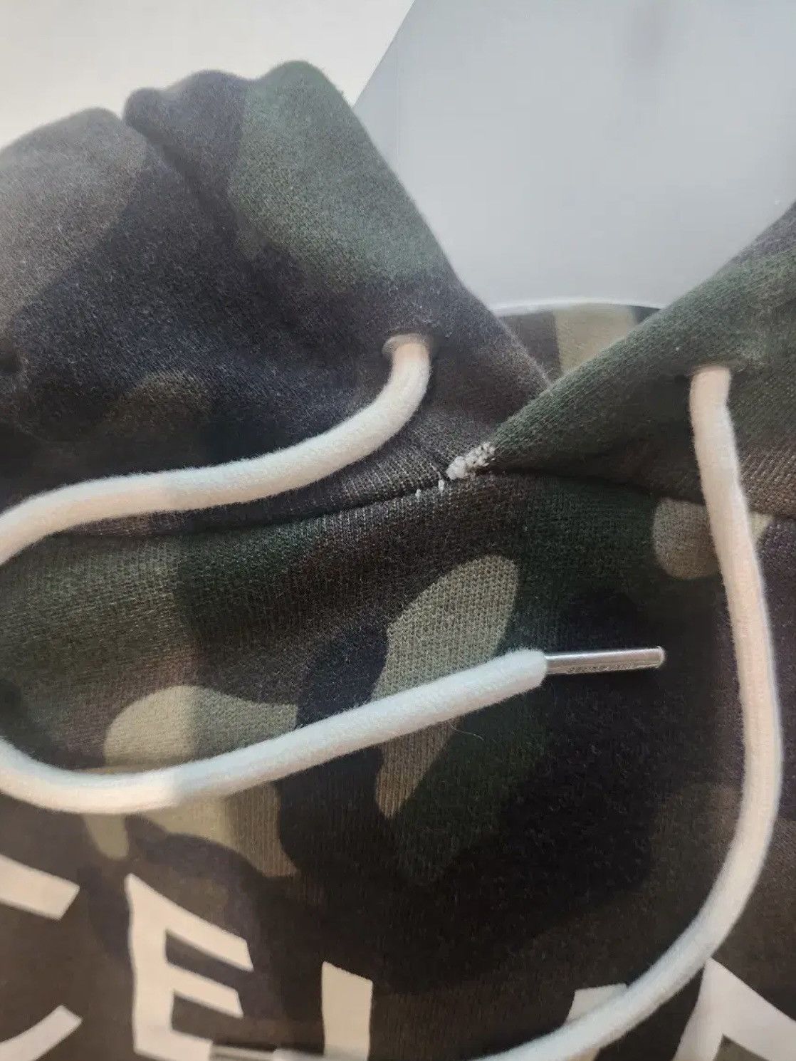Celine *rare* Celine Camo Hoodie Size L / US 10 / IT 46 - 9 Thumbnail
