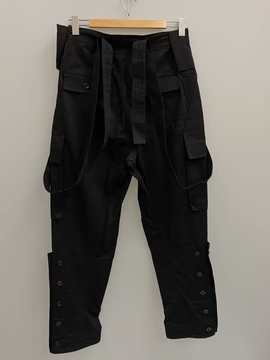 Yohji Yamamoto Yohji Yamamoto Pour Homme/3/Cotton/BLK Bottoms Size US 29 - 2 Thumbnail
