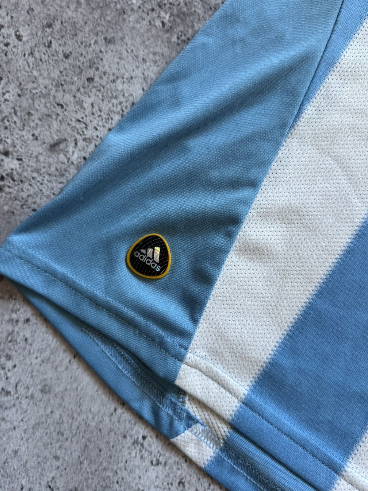 Adidas 🔥ADIDAS ARGENTINA 2010 2011 HOME FOOTBALL SOCCER JERSEY TEE Size US S / EU 44-46 / 1 - 8 Thumbnail