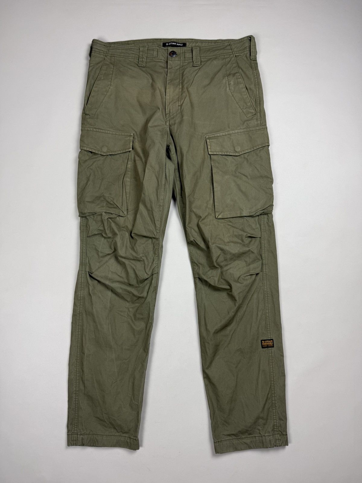 G-Star G-Star Raw Men’s Core Regular Cargo Pants Trousers Size US 34 / EU 50 - 1 Thumbnail