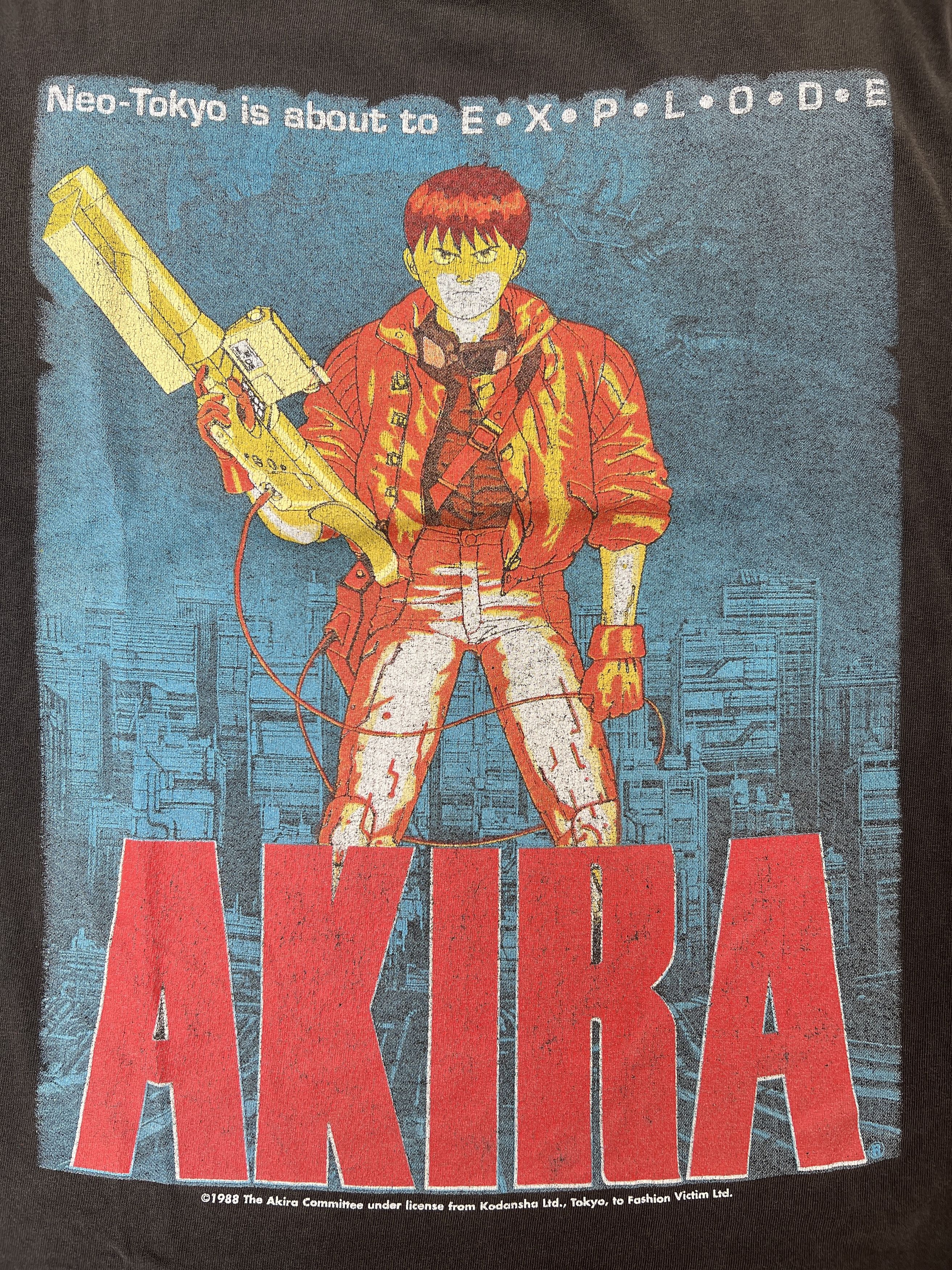 Fashion Victim ⚠️ Original Rare 1988 Akira Manga Movie Fashion Victim Tee Size US XL / EU 56 / 4 - 2 Thumbnail