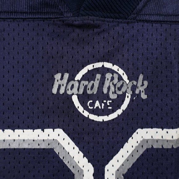 Hard Rock Cafe × Vintage Vintage Y2K 90s Hard Rock Cafe Miami Football Jersey Size US XL / EU 56 / 4 - 8 Thumbnail