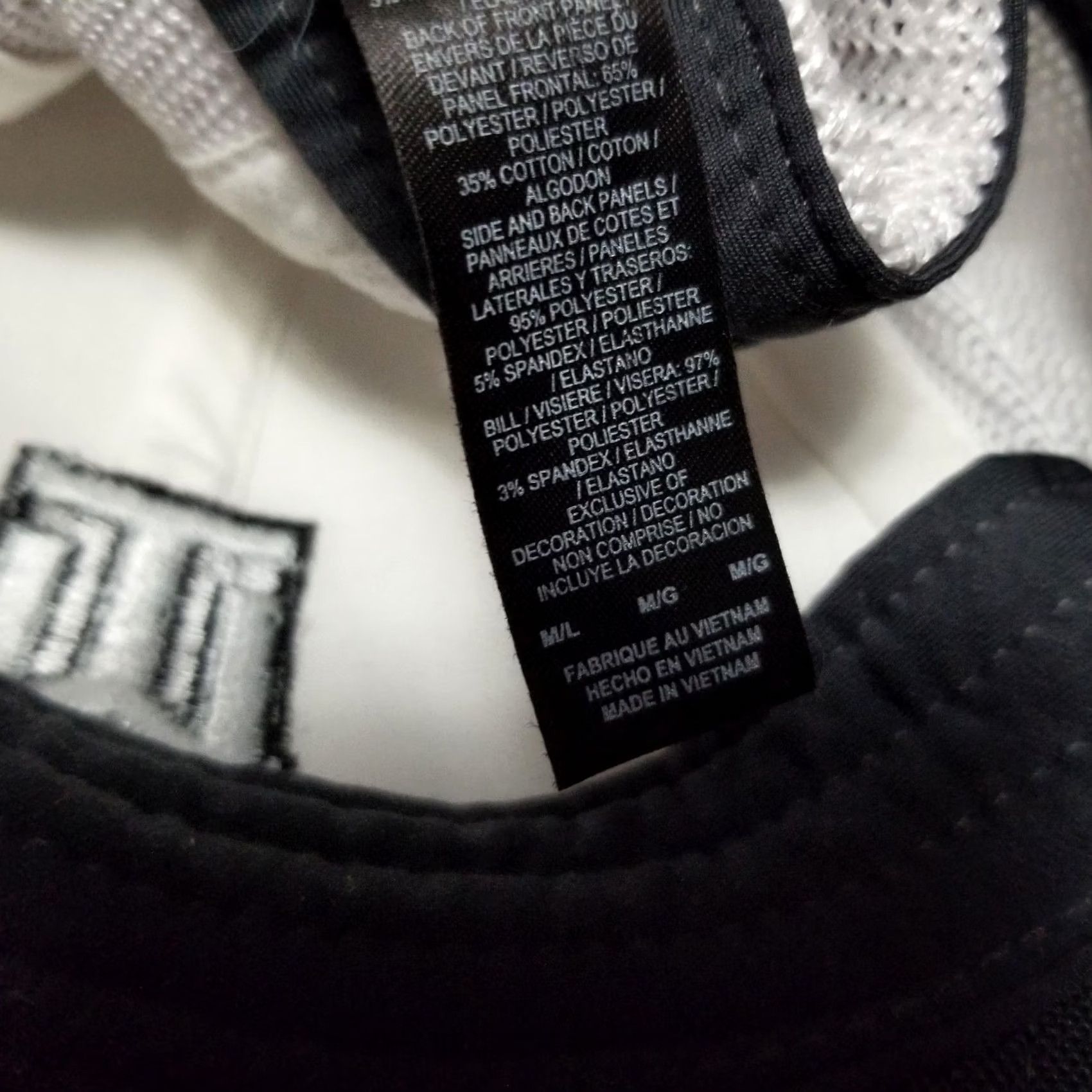 Nike Nike Tiger Woods Hat Cap Fitted Mens L White Trucker Golf VRS Flexfit Size ONE SIZE - 5 Thumbnail