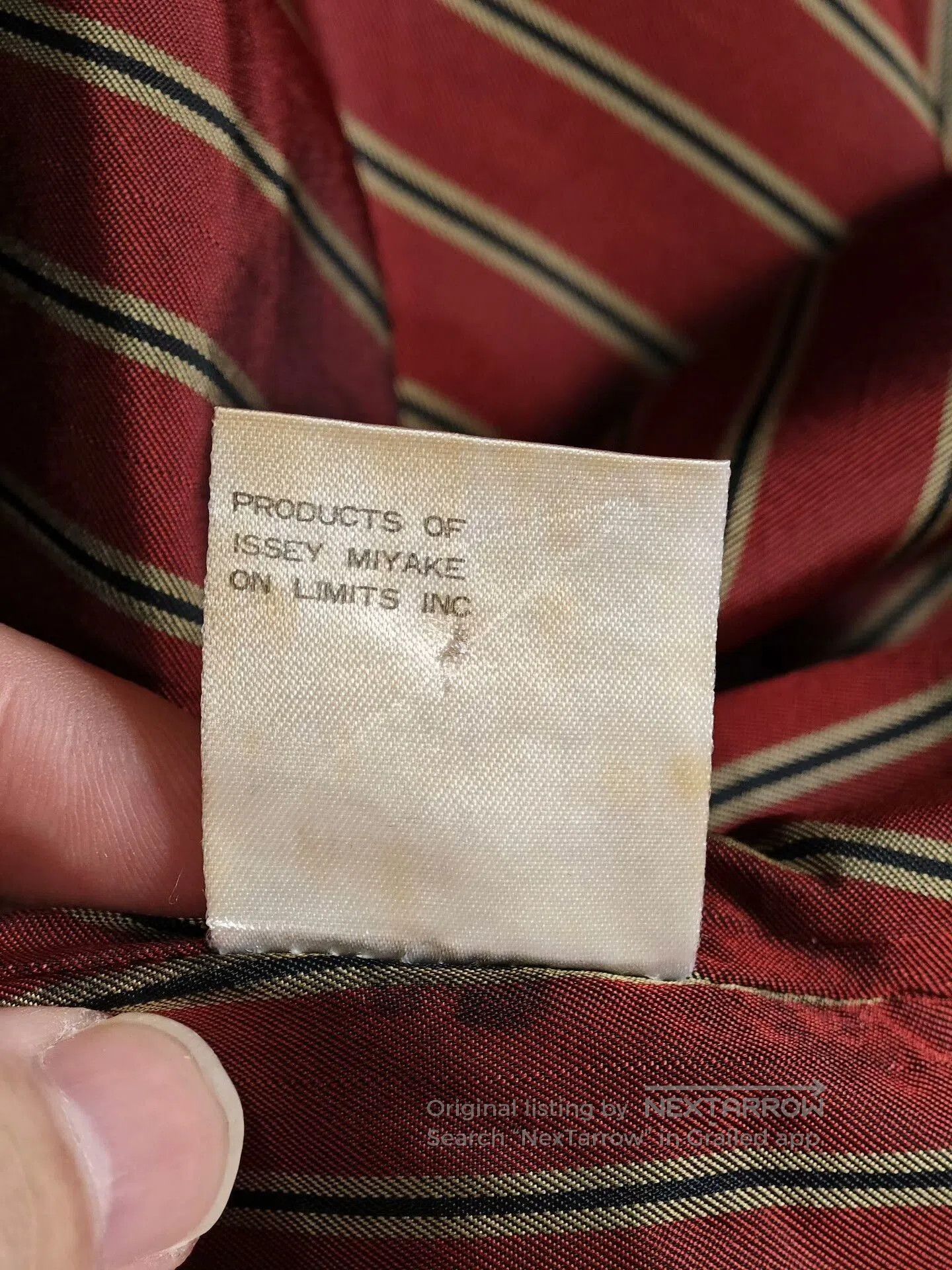 Issey Miyake Norfolk Vest by Odds On Japan. Size US M / EU 48-50 / 2 - 8 Thumbnail