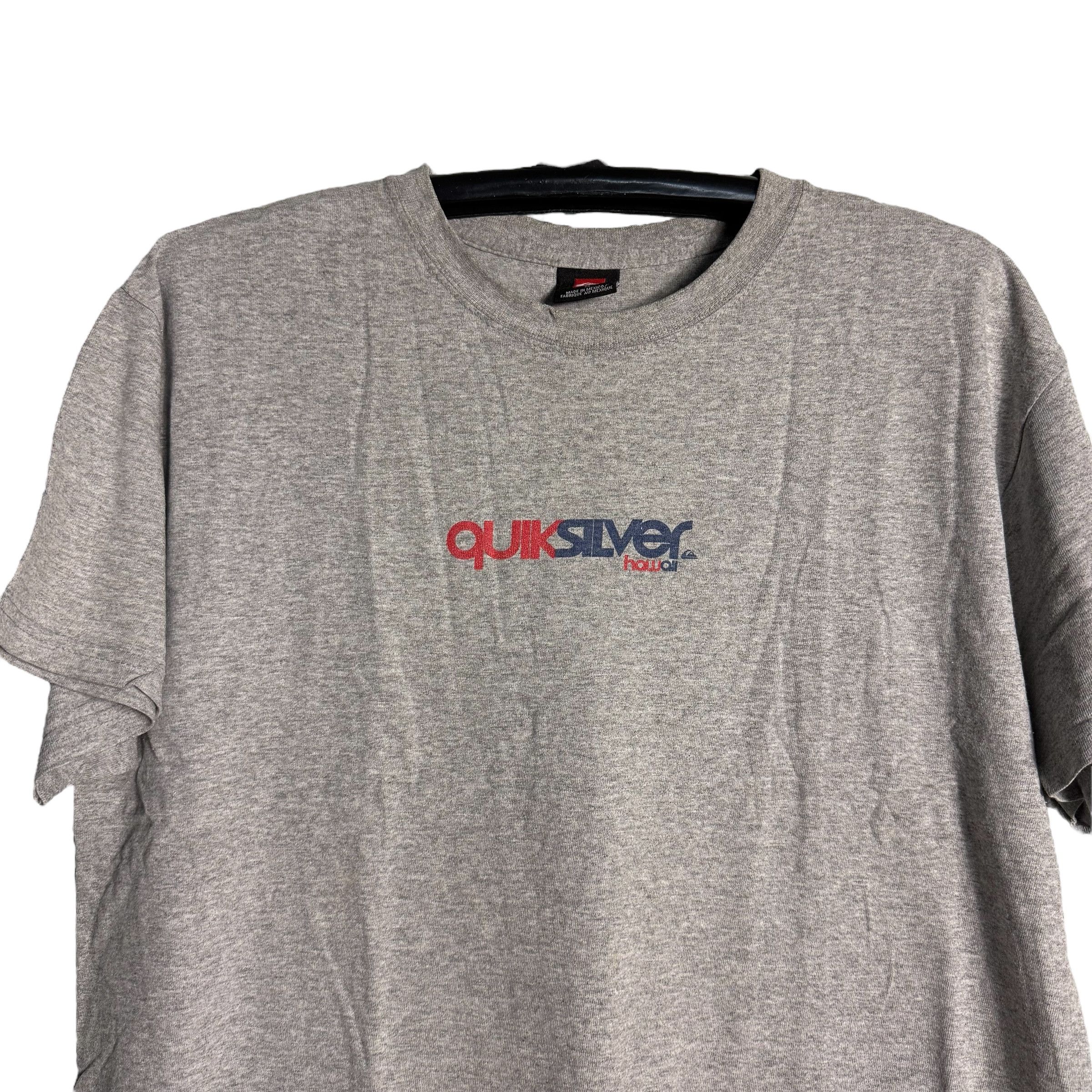 Quiksilver 🔥RARE🔥Vintage Quiksilver Hawaii Centre Logo T-shirt Size US M / EU 48-50 / 2 - 2 Thumbnail