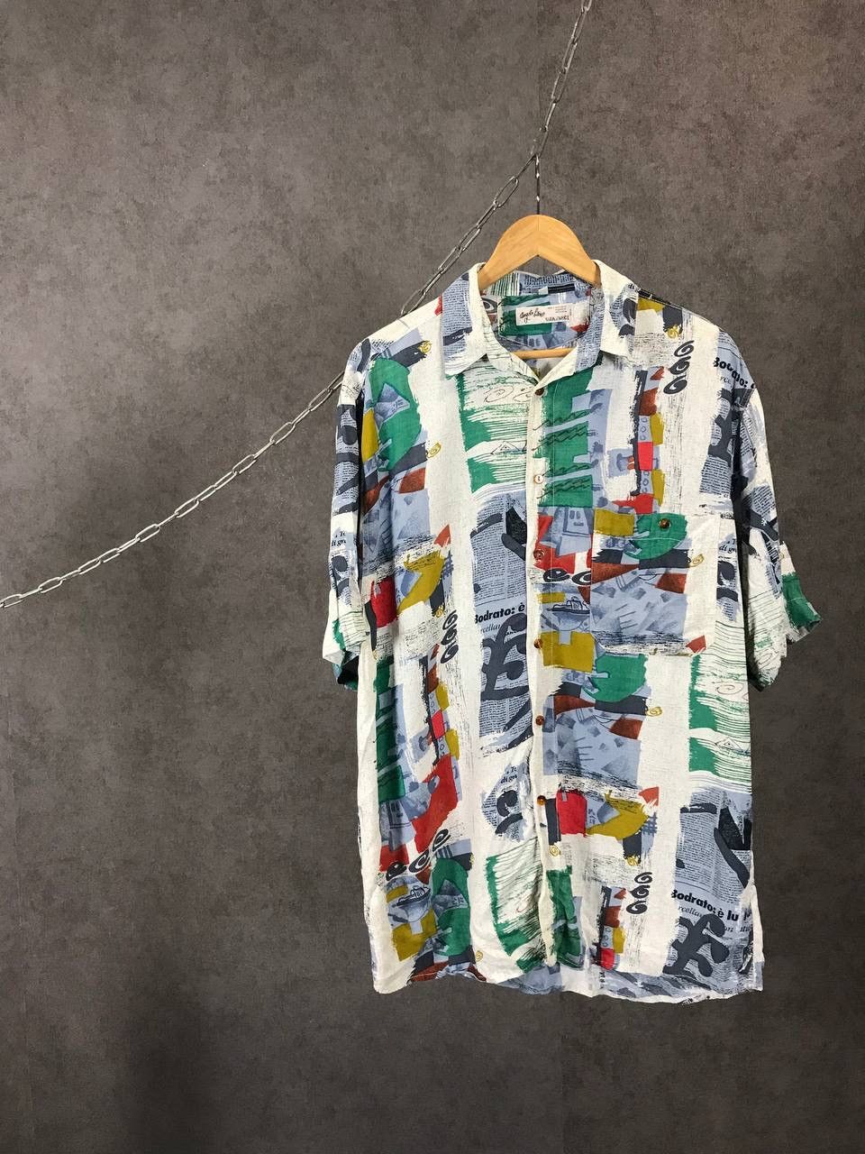 Vintage Art vintage crazy Hawaiian shirt Size US L / EU 52-54 / 3 - 1 Thumbnail