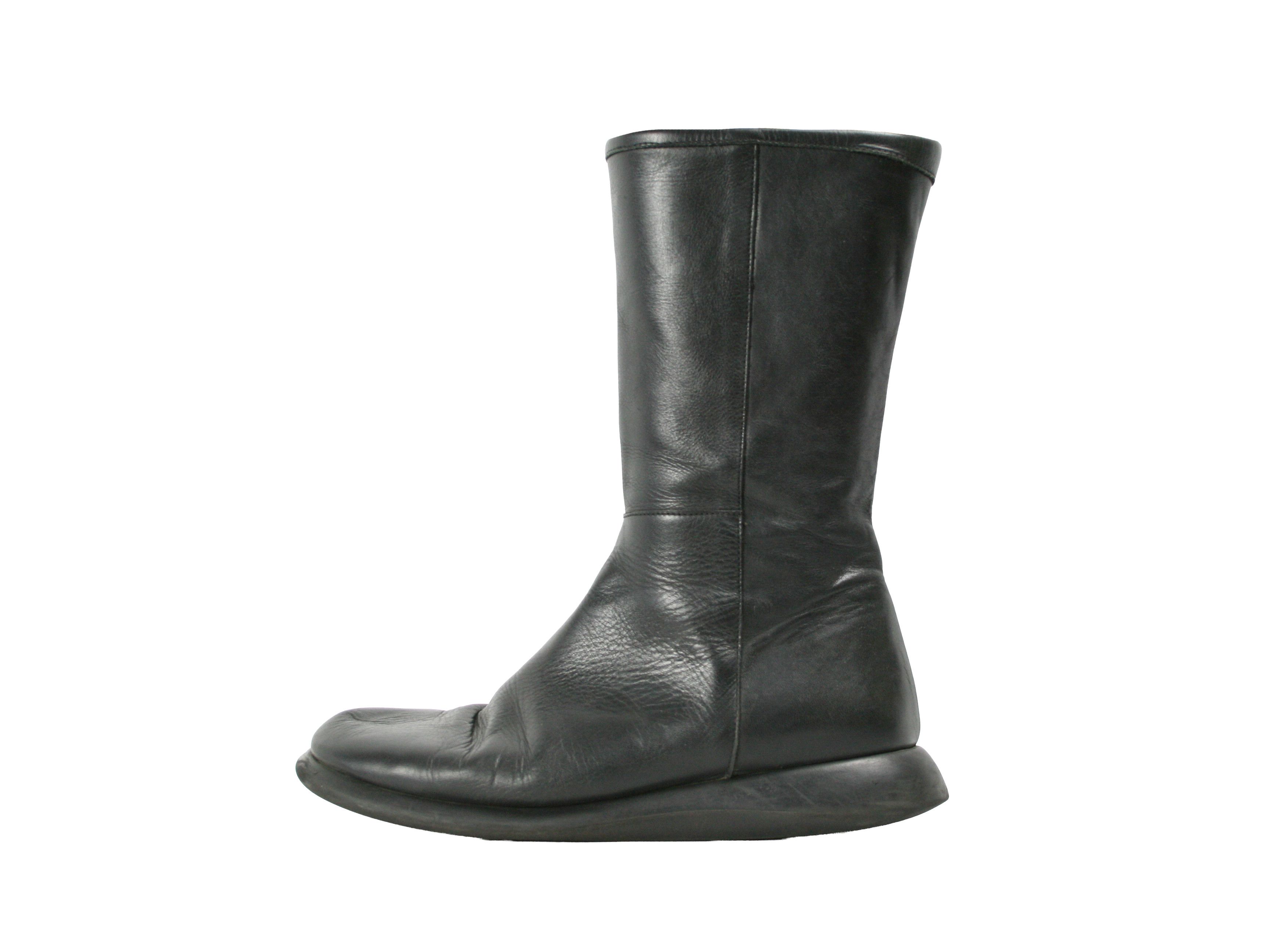Camper Biker Avant Garde Mid Leather Side Zip Boots Size US 8 / IT 38 - 1 Thumbnail