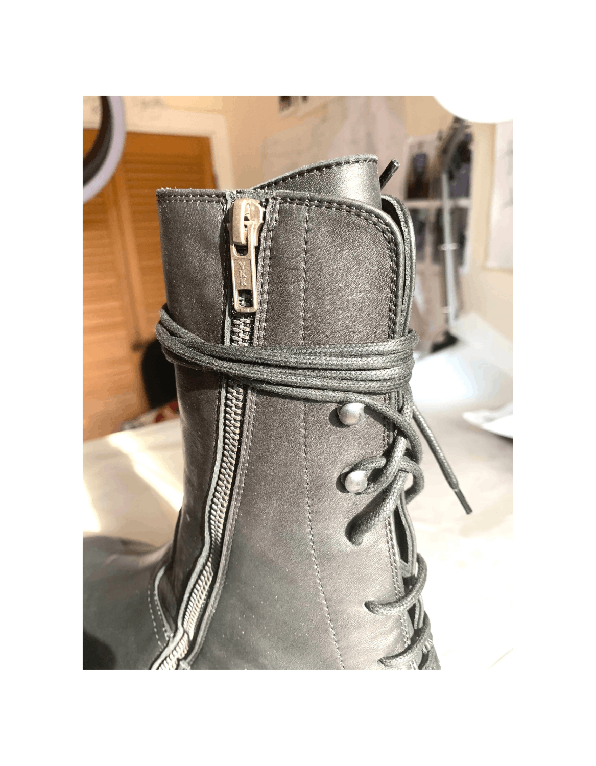 Ann Demeulemeester VITELLO OLIO NERO Size US 10 / EU 43 - 10 Thumbnail