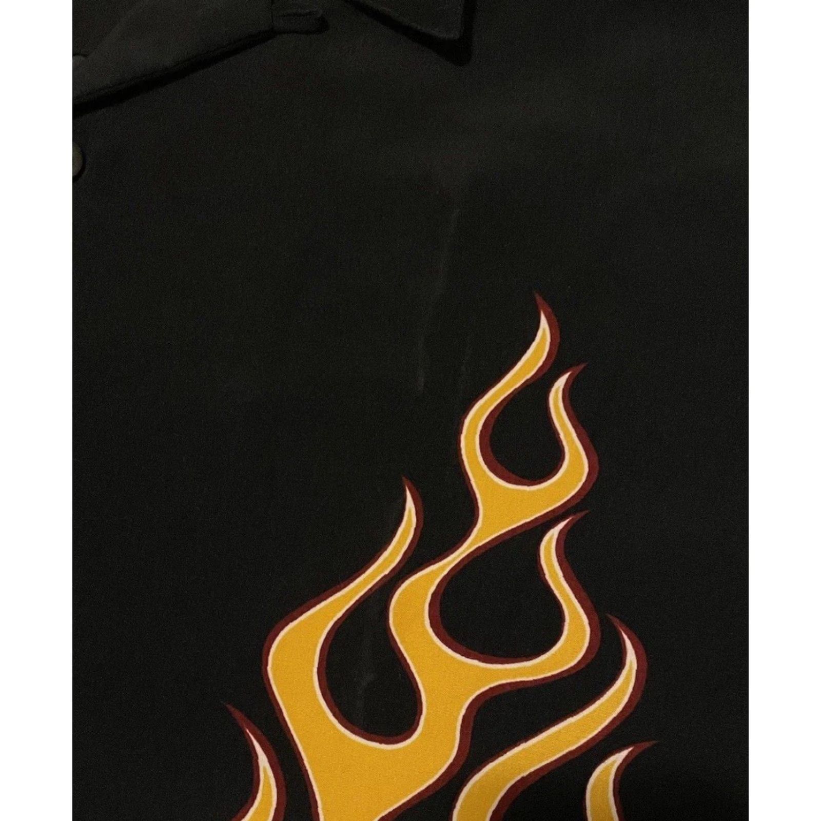 JNCO Vtg Dice Flame Shirt XL Fire Cee Lo Grunge Punk Biker Skate Surf 90s Y2K Jnco Size US XL / EU 56 / 4 - 4 Thumbnail