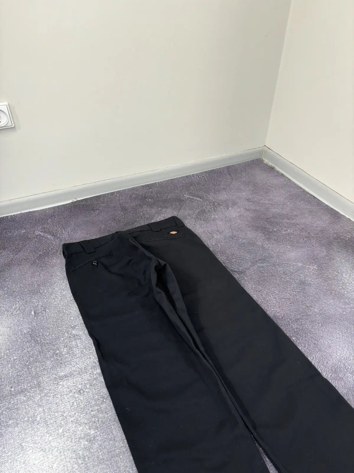 Dickies × Vintage Vintage Dickies 874 Slim Straight Black Skate Chino Pants Size US 32 / EU 48 - 4 Thumbnail