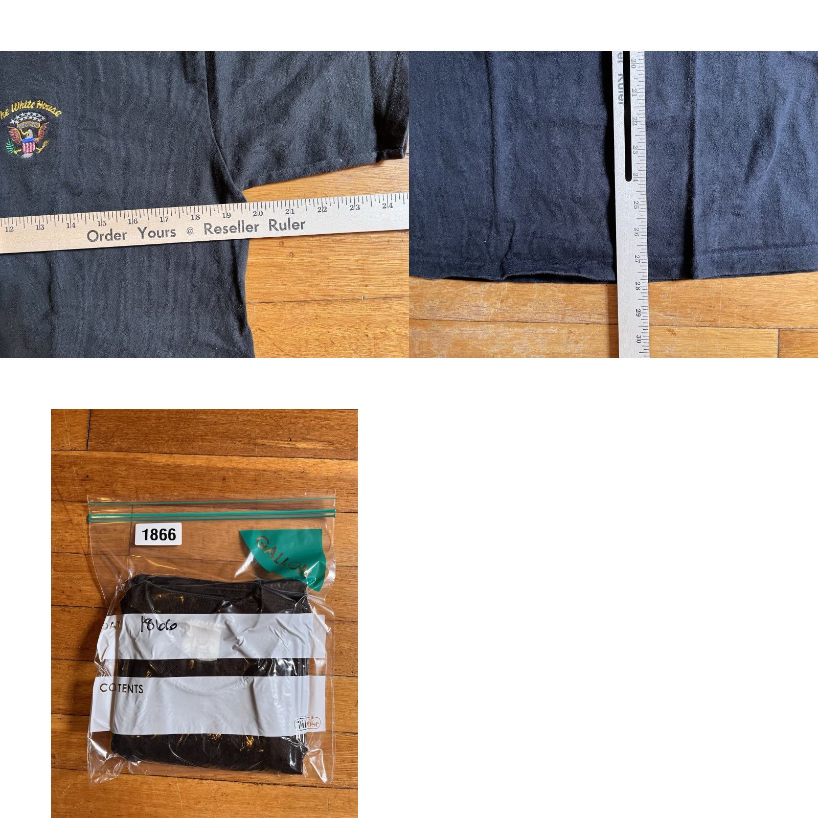 Vintage VINTAGE The White House Official Shirt Men’s Large Black 90s Made in USA Size US L / EU 52-54 / 3 - 8 Thumbnail