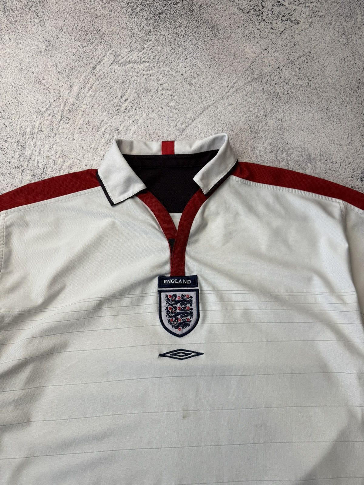 Umbro England reversible football shirt 2002 World Cup Umbro Size US L / EU 52-54 / 3 - 13 Thumbnail