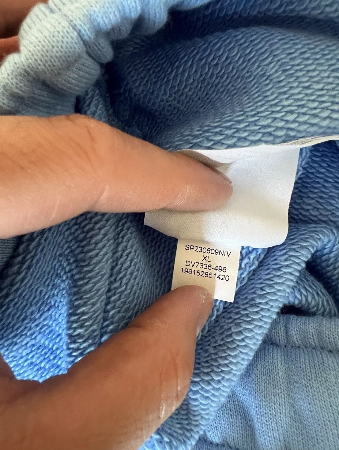Nike Jordan x Union MJ Cobalt Pulse/Coconut Milk Fleece Pants Sample Size US 40 / EU 56 - 11 Thumbnail