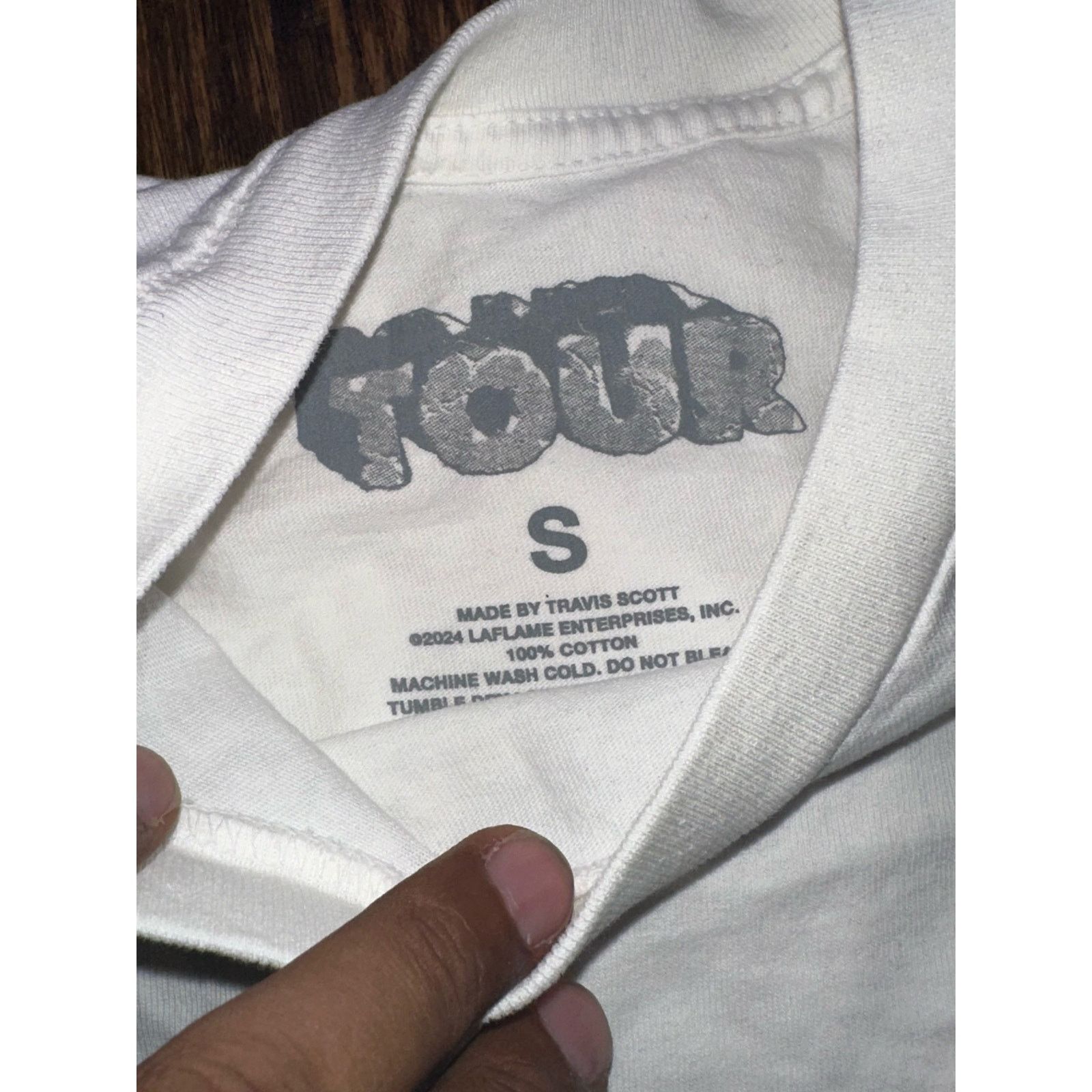 Travis Scott Travis Scott - Circus Maximus - Euro Tour 24 Amsterdam Size US S / EU 44-46 / 1 - 4 Thumbnail