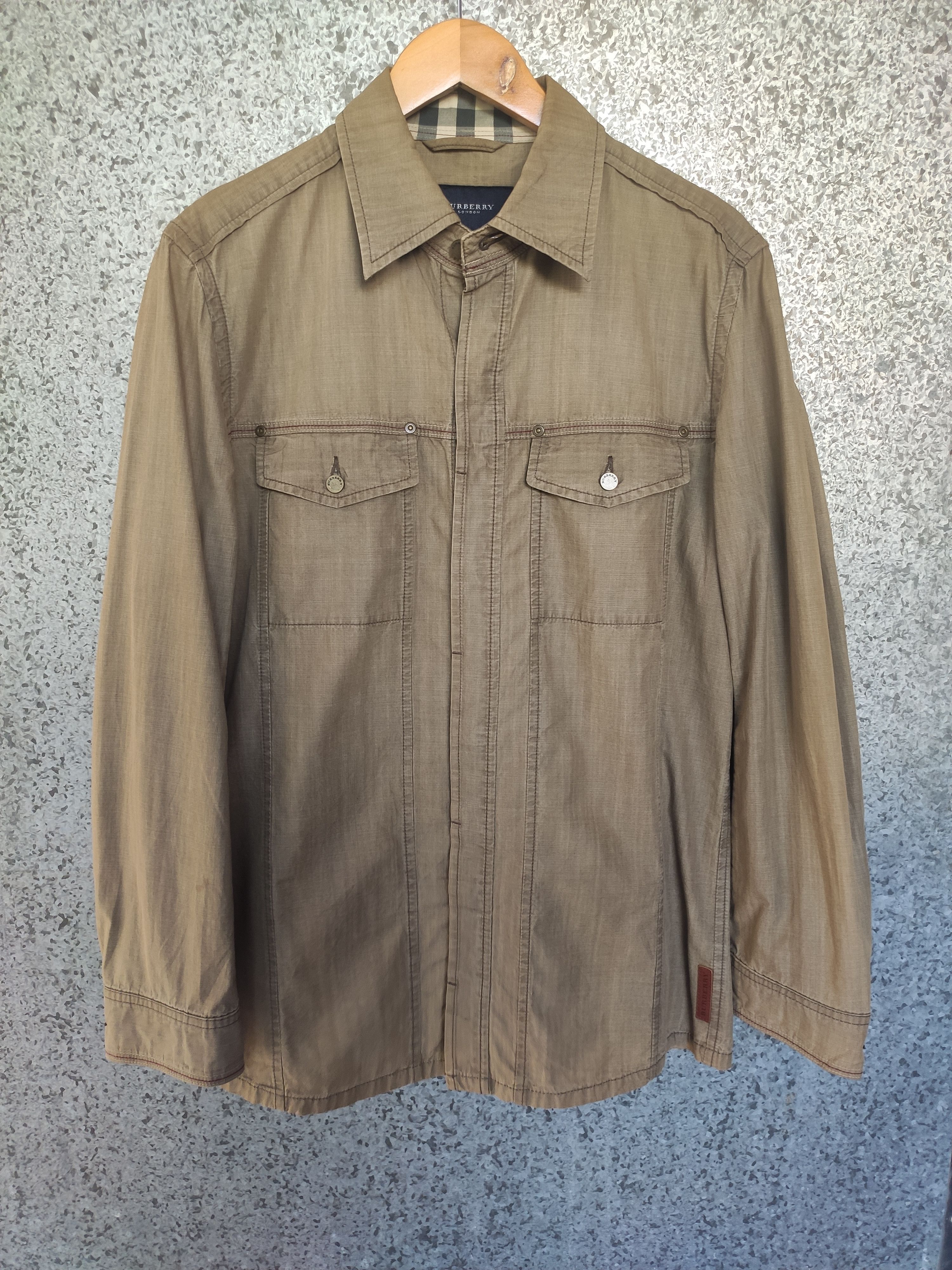 Burberry × Burberry Prorsum Burberry shirt button up Size US L / EU 52-54 / 3 - 2 Thumbnail