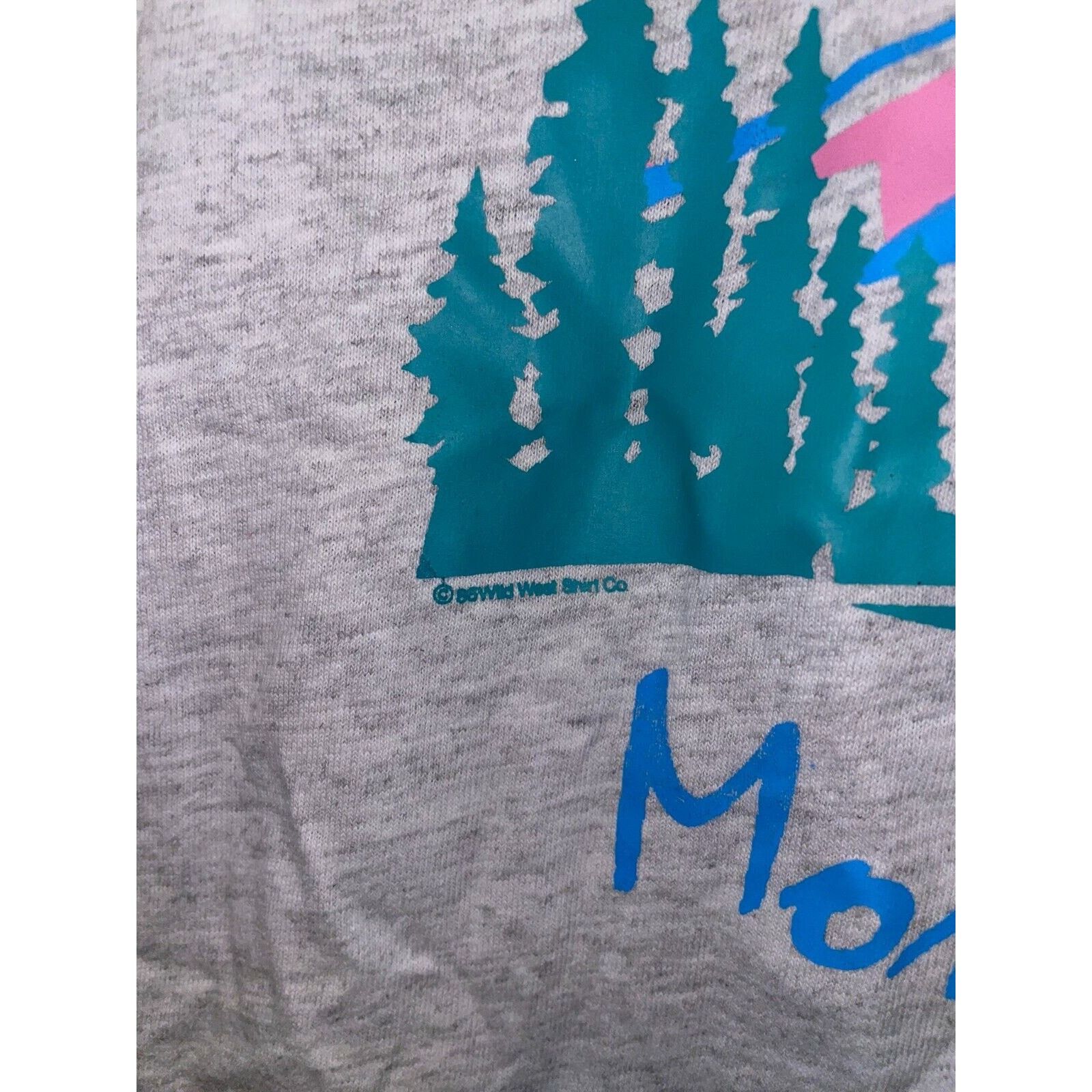 Signal Sport Vintage Test Print Jersey Signal Montana Gray VTG 90s L USA Size US L / EU 52-54 / 3 - 8 Thumbnail