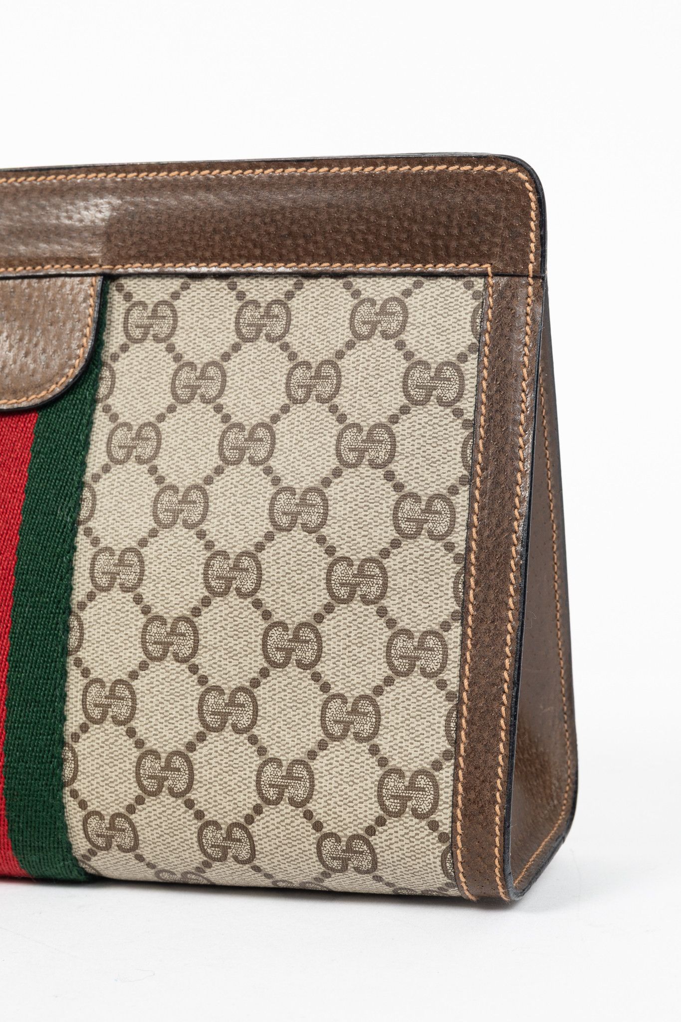 Gucci Gucci Accessory Collection GG Canvas Web Oversized Clutch Size ONE SIZE - 6 Thumbnail
