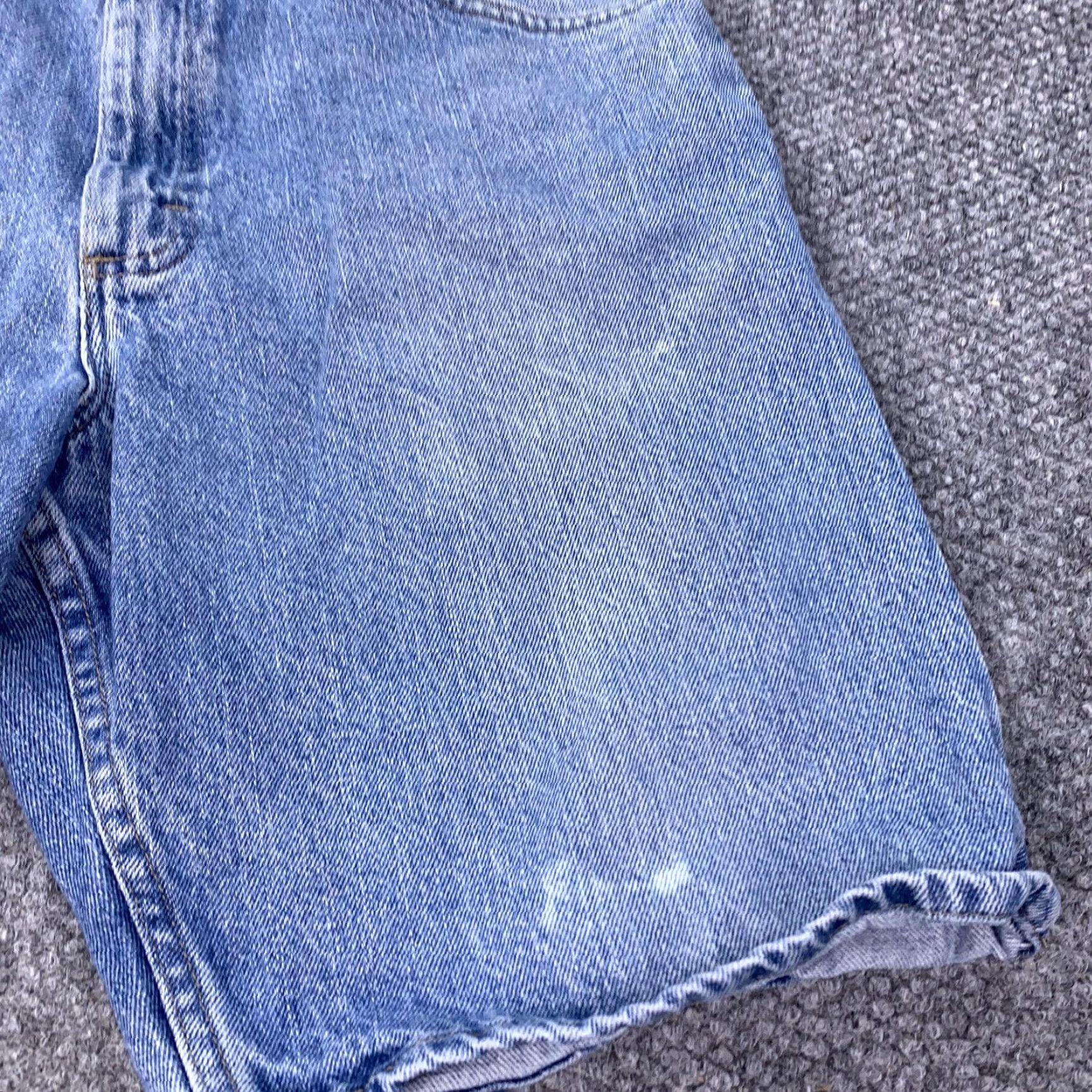 Wrangler VINTAGE Wrangler Shorts Mens 34 Blue Denim Relaxed Fit Bermuda 606WIMS Mens Size US 34 / EU 50 - 2 Thumbnail