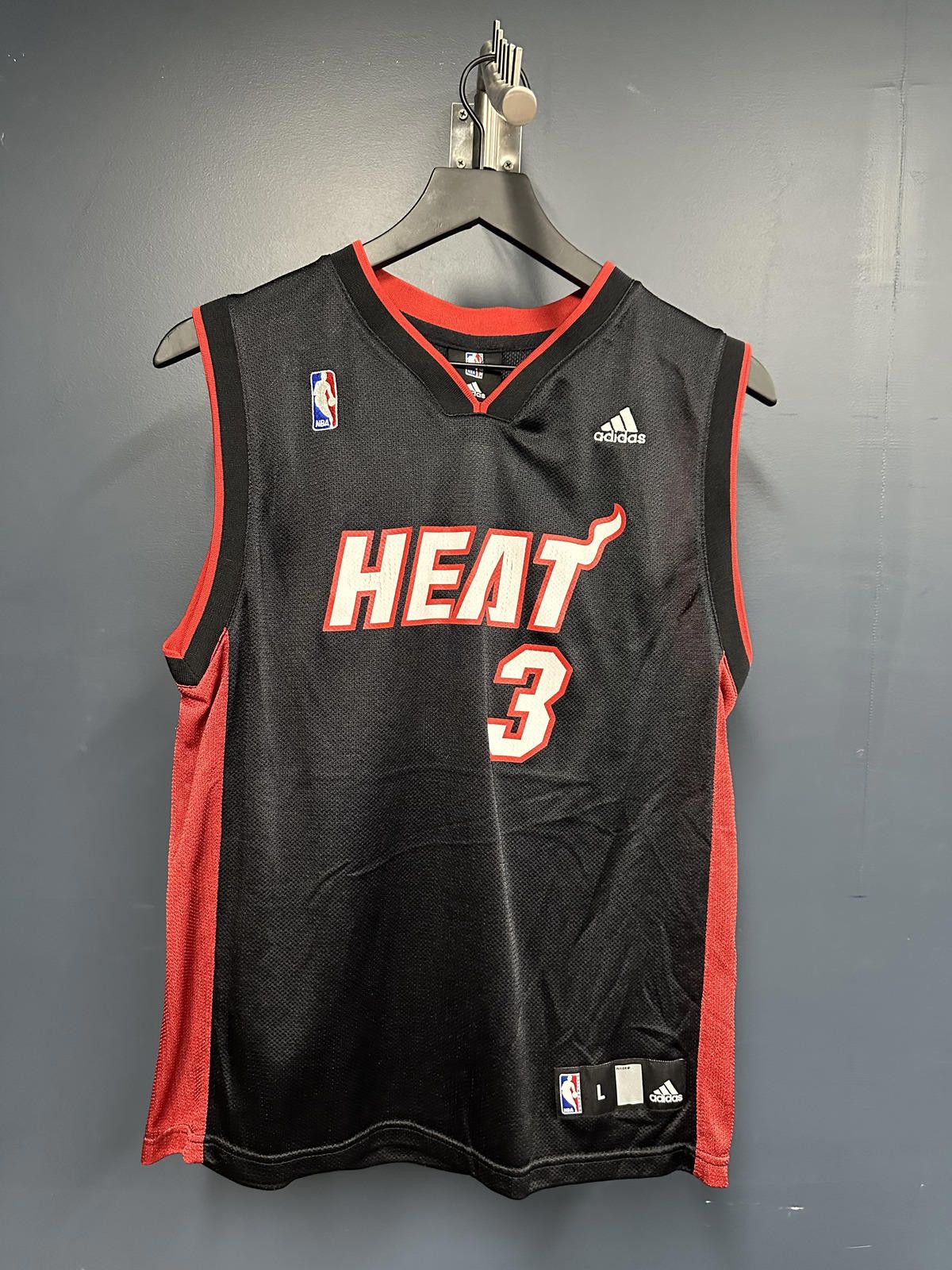 Other Vintage Dwyane Wade Miami Heat NBA jersey Adidas Youth L Size ONE SIZE - 1 Thumbnail