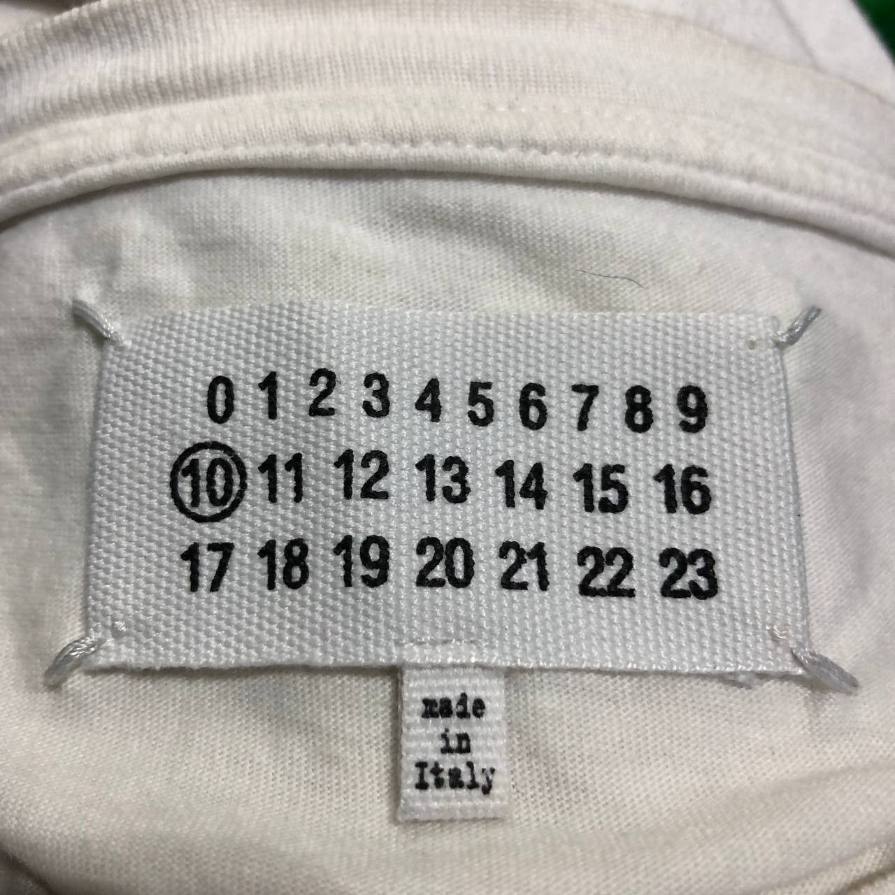 Maison Margiela Maison Margiela line 10 numbering tee Size US S / EU 44-46 / 1 - 4 Thumbnail