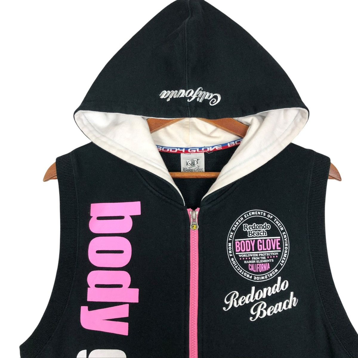 Vintage Body Glove Tank Top Vest Hoodie Streetwear Designer
