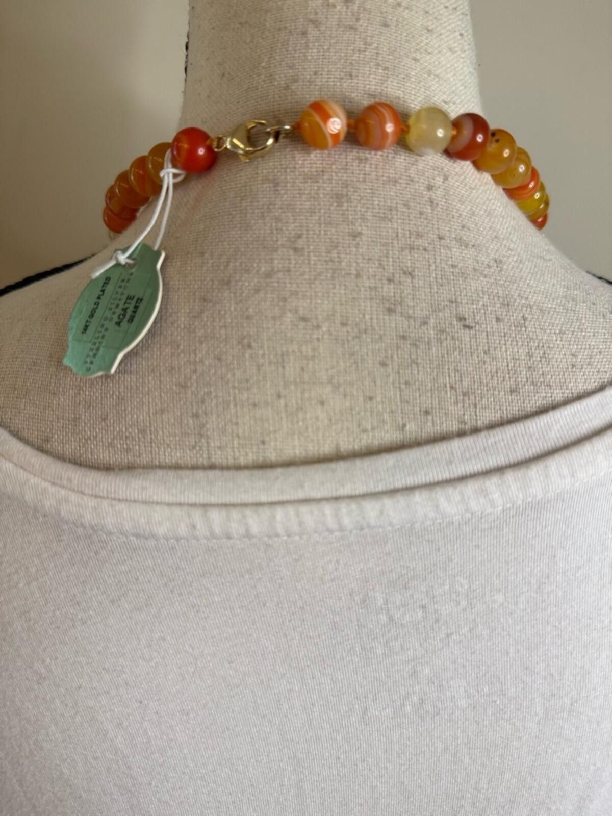 Other Iris & Lilly agate quartz necklace sterling silver 14k gold Size ONE SIZE - 6 Thumbnail