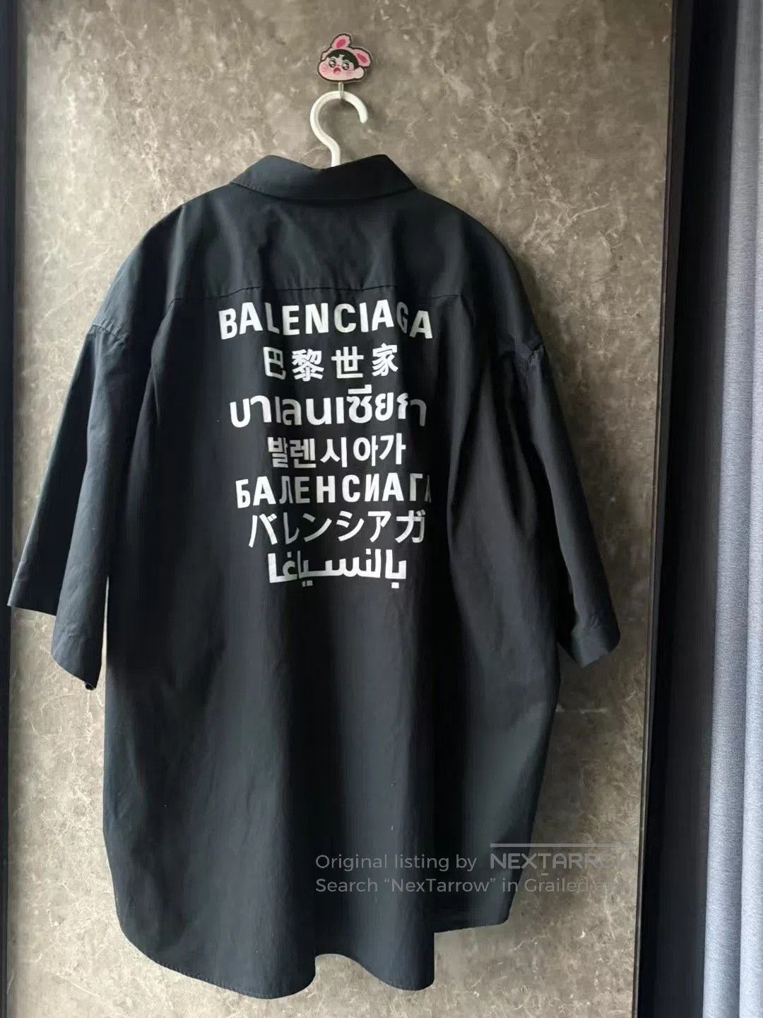 Balenciaga Balenciaga Seven Languages Short Sleeve Shirt. Size US XXS / EU 40 - 2 Thumbnail
