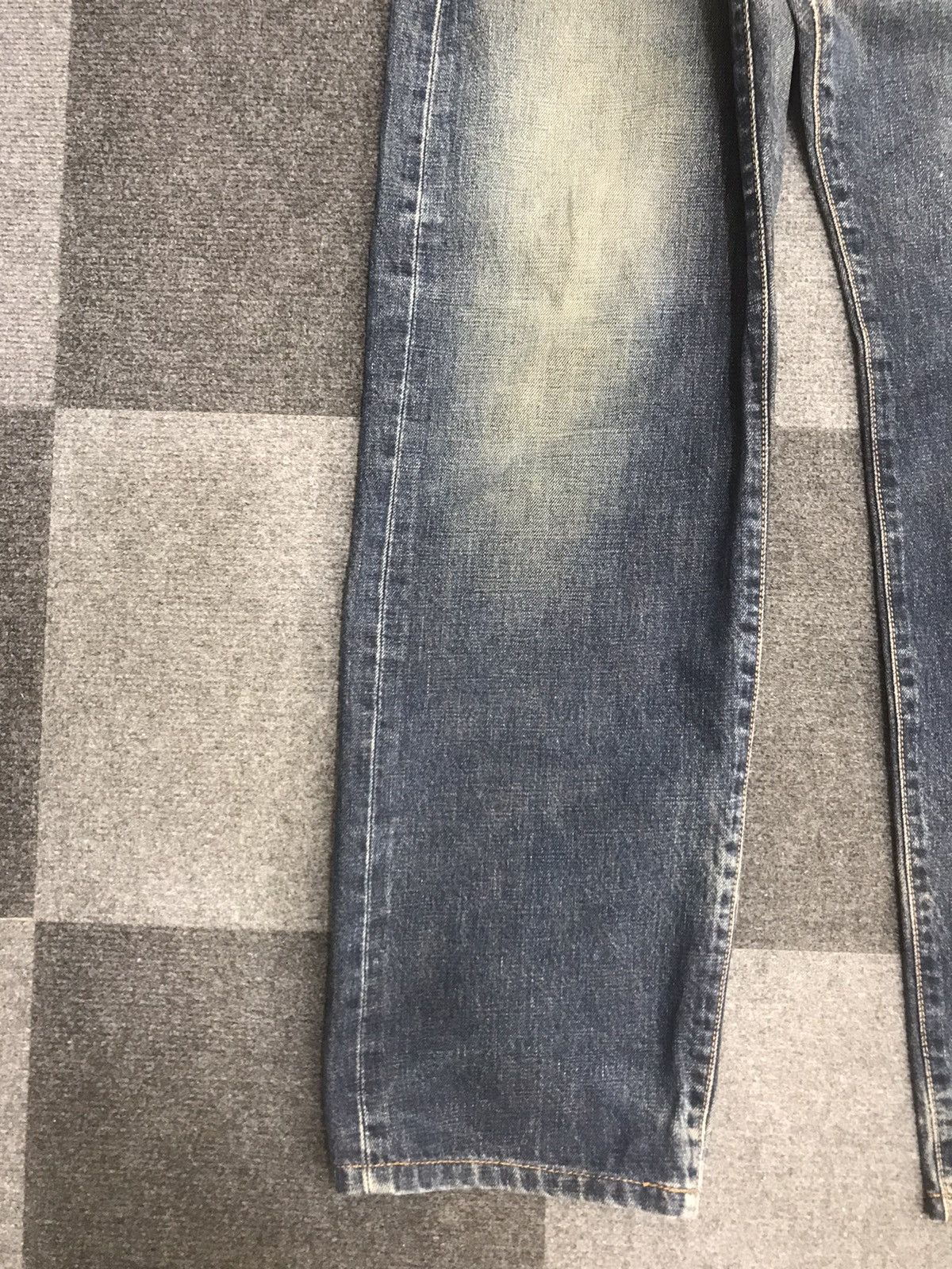 Edwin 💥WIDE RUSTY💥Edwin 505x Selvedge Rusty Jeans Size US 31 - 6 Thumbnail