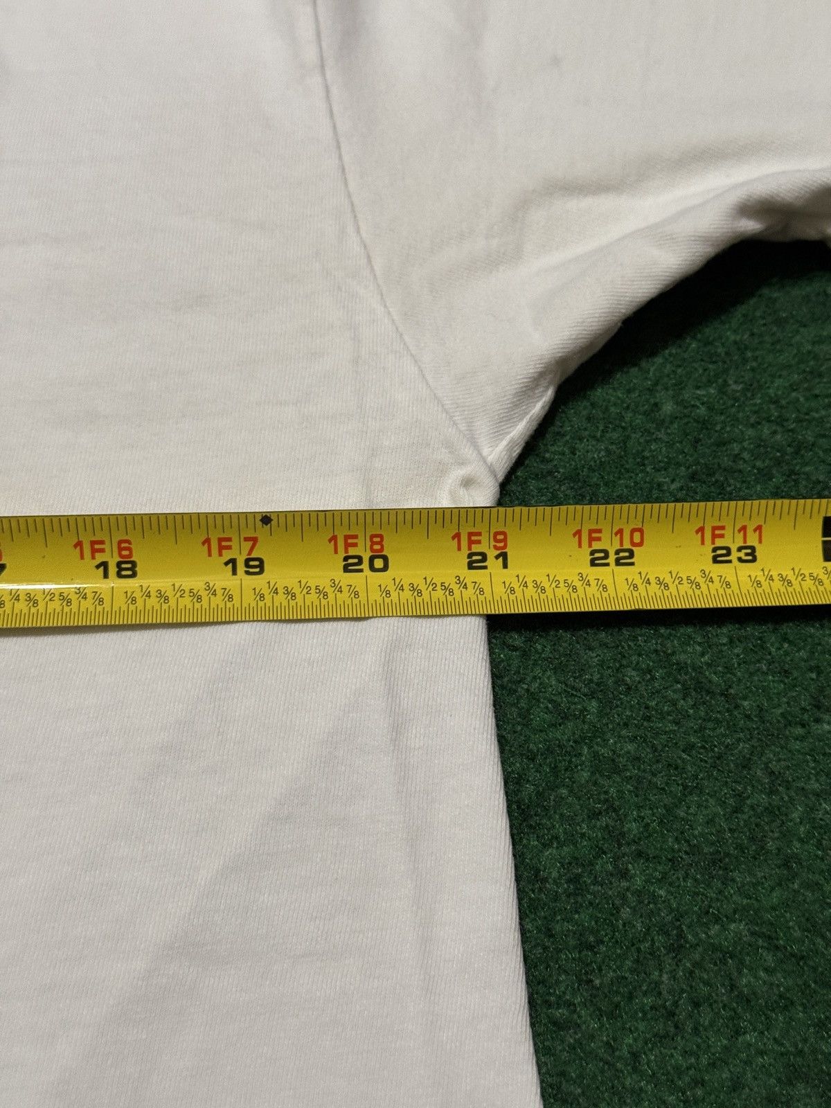 Hanes × Vintage Vintage 90s Nations Bank Promo Single Stitch White T Shirt Size US L / EU 52-54 / 3 - 5 Thumbnail
